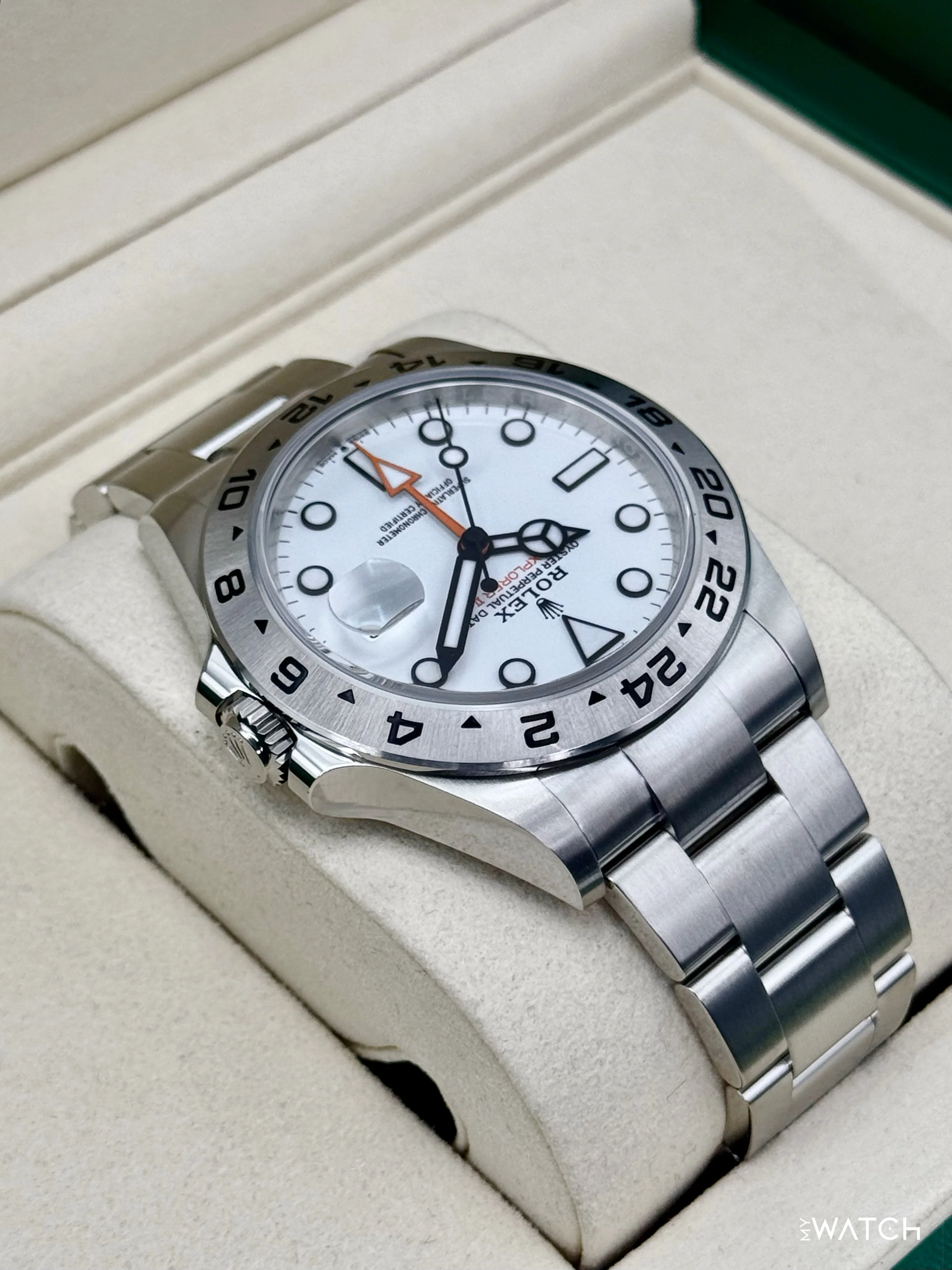 2025 Rolex Explorer II 42mm 226570 Polar White Dial - Image 8