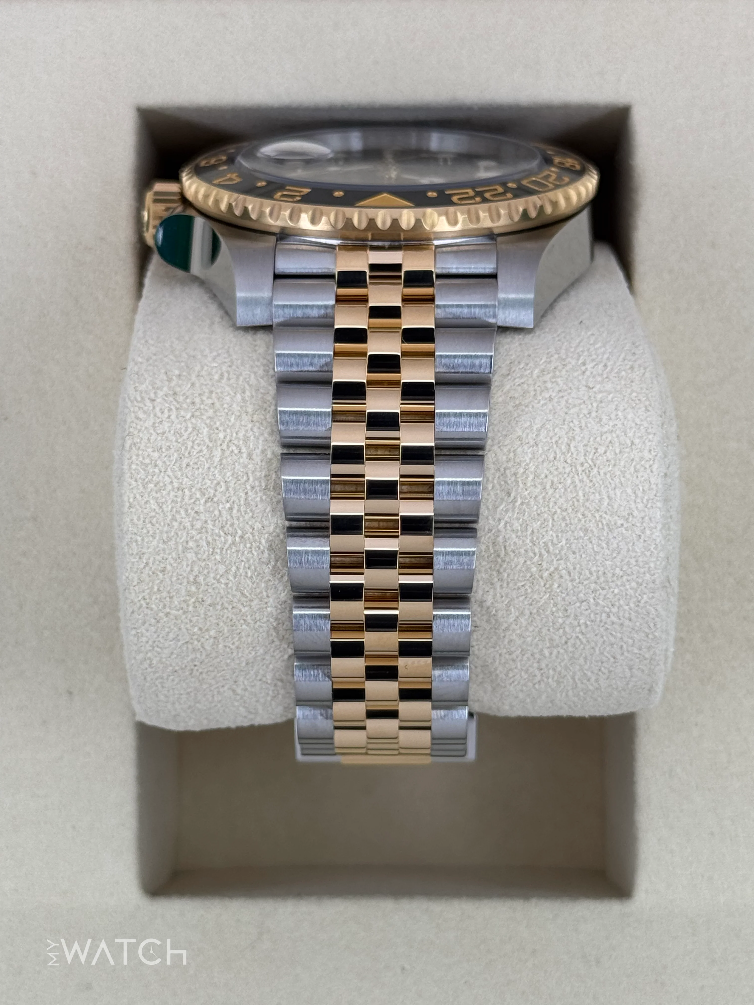 2025 Rolex GMT-Master II 40mm 126713GRNR Two-Tone Jubilee - Image 4