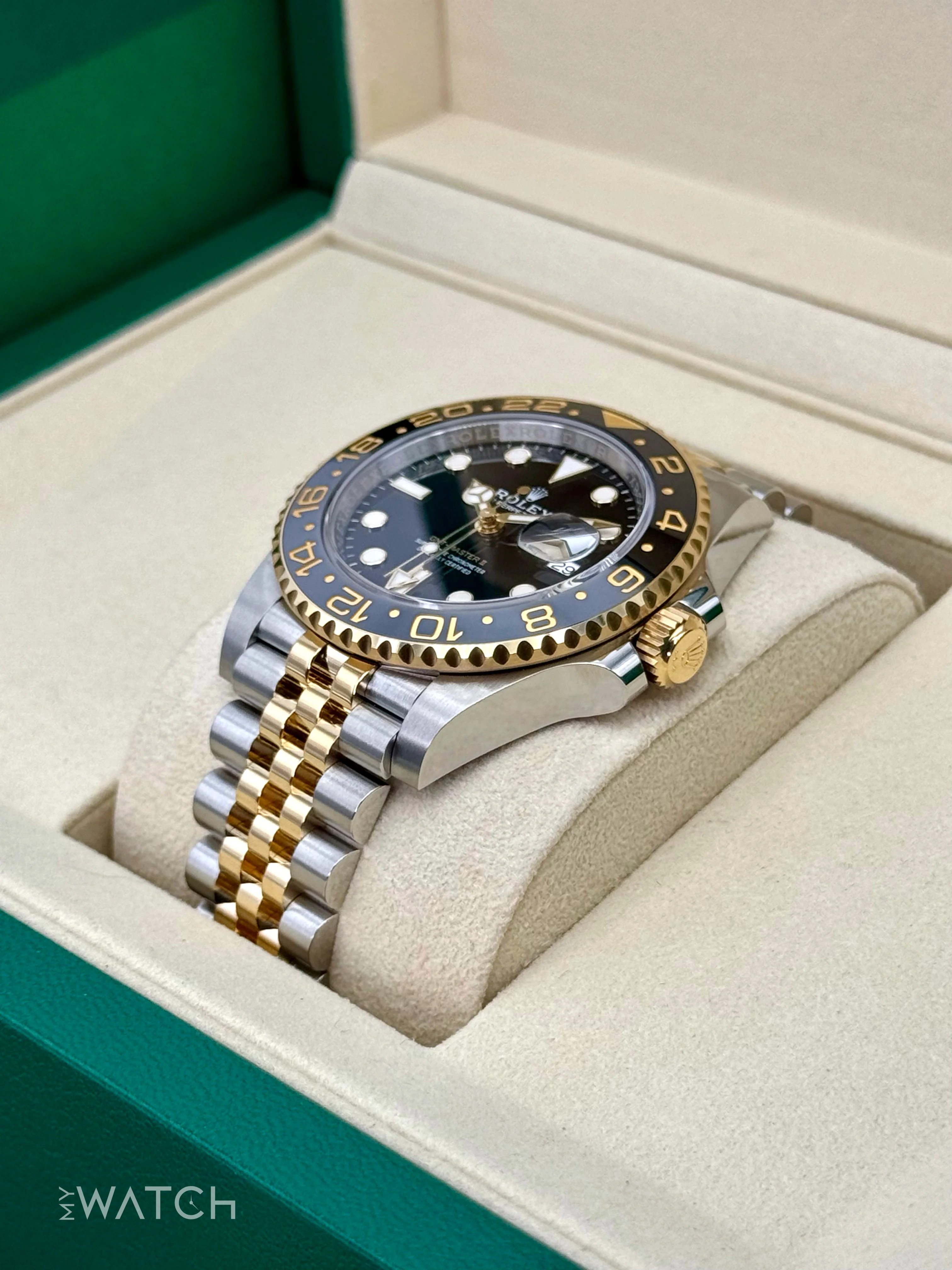 2025 Rolex GMT-Master II 40mm 126713GRNR Two-Tone Jubilee - Image 5