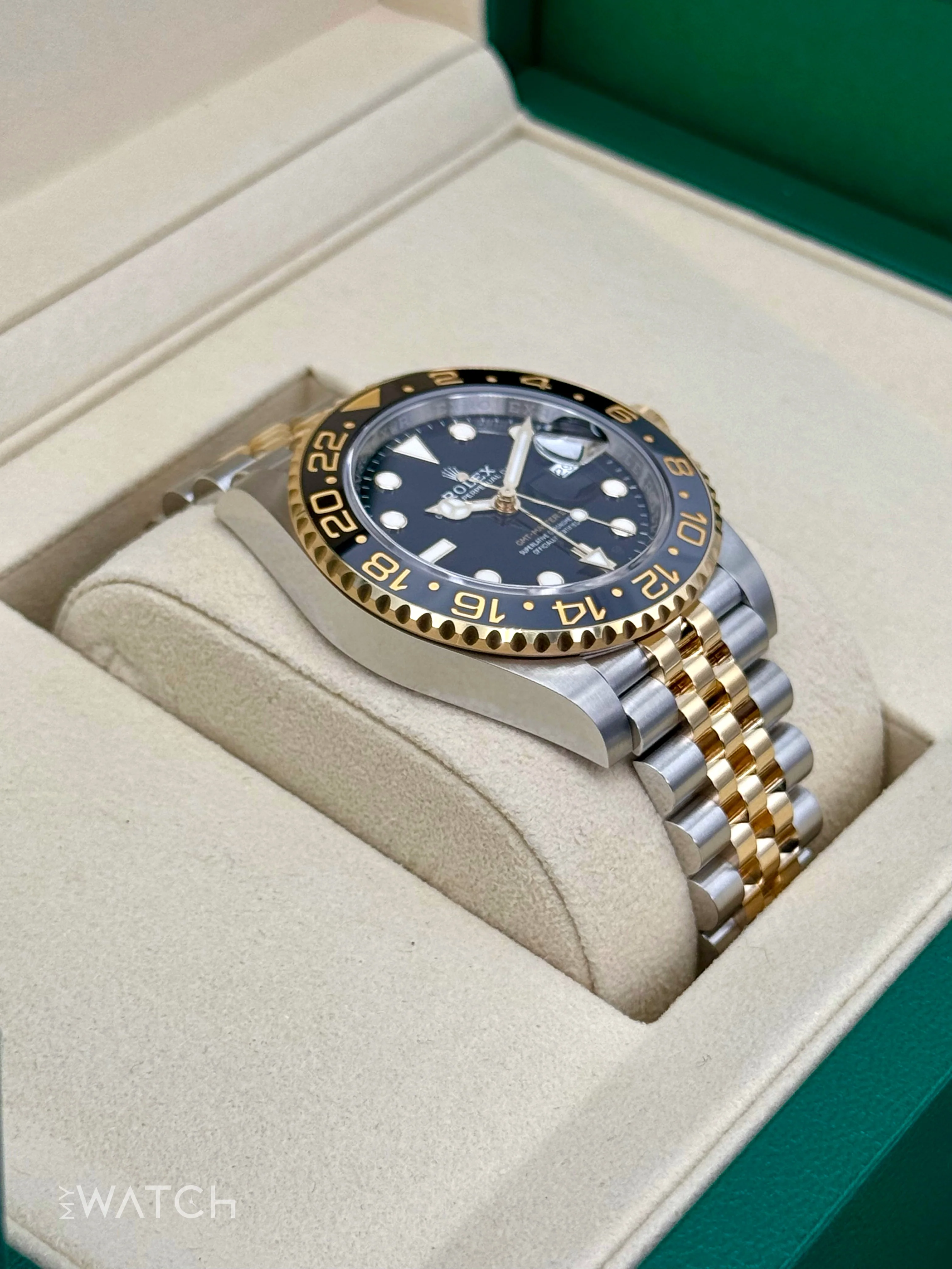 2025 Rolex GMT-Master II 40mm 126713GRNR Two-Tone Jubilee - Image 6