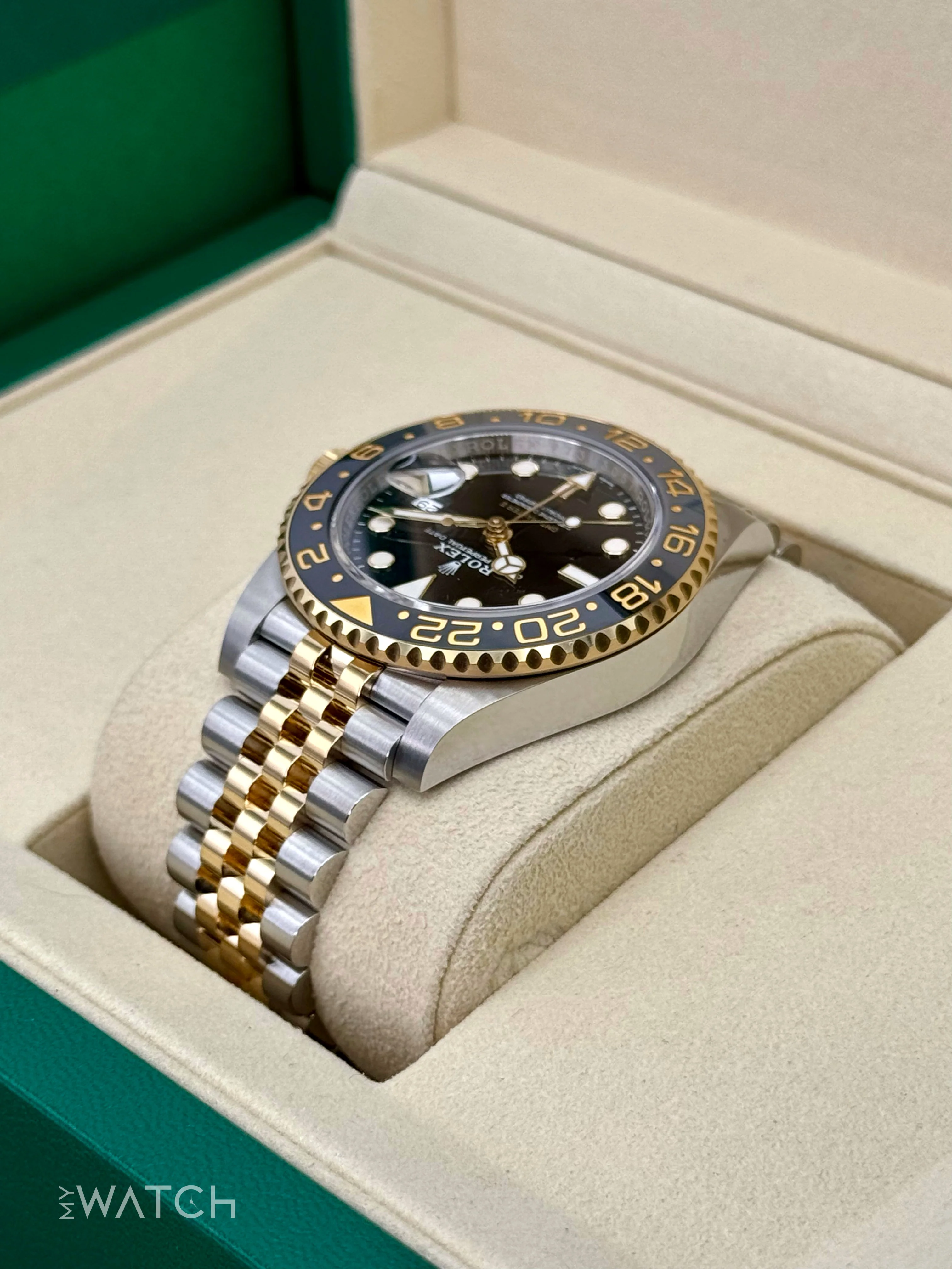 2025 Rolex GMT-Master II 40mm 126713GRNR Two-Tone Jubilee - Image 7