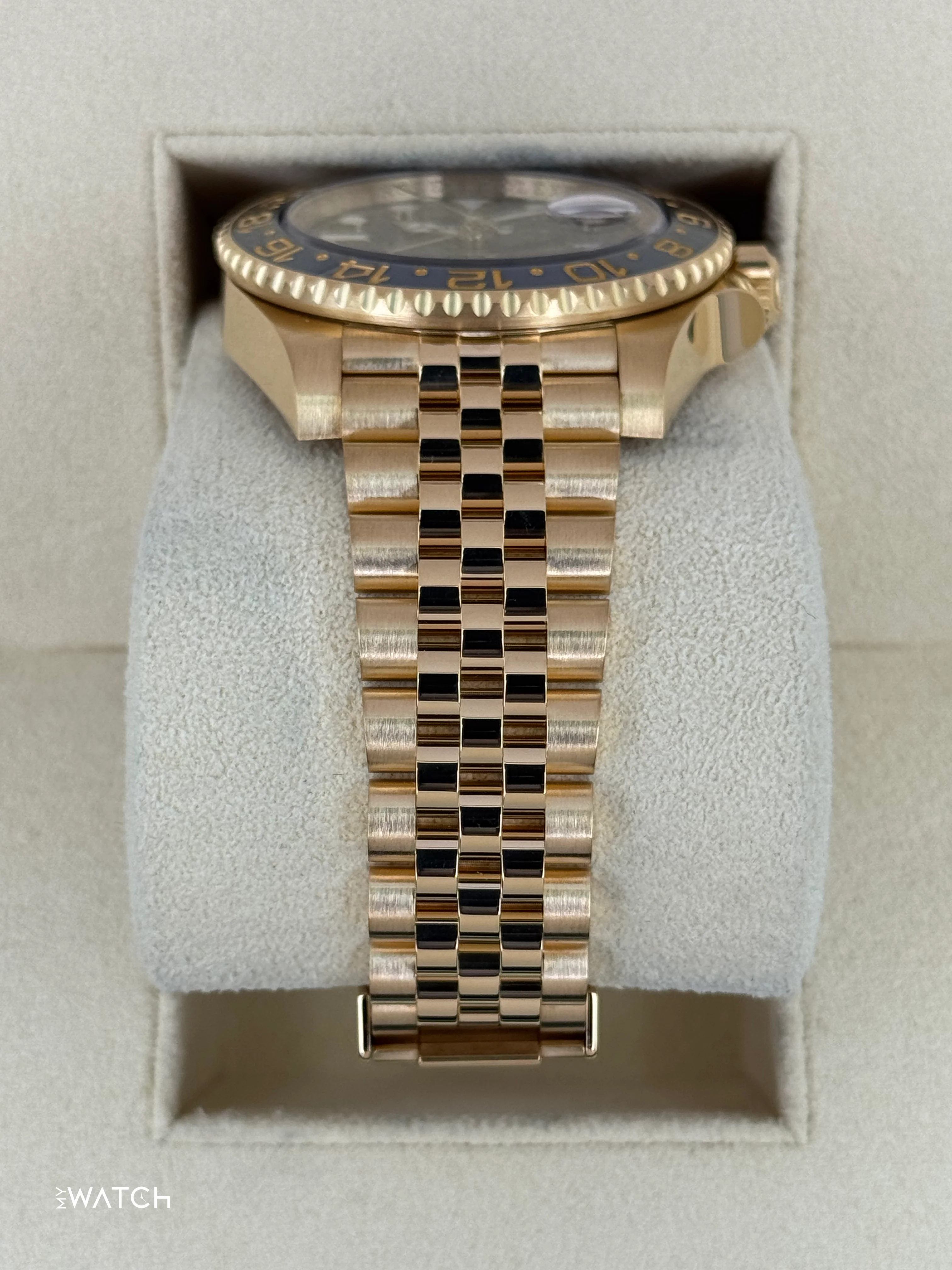 2025 Rolex GMT-Master II 40mm 126718GRNR Jubilee Black Dial - Image 3