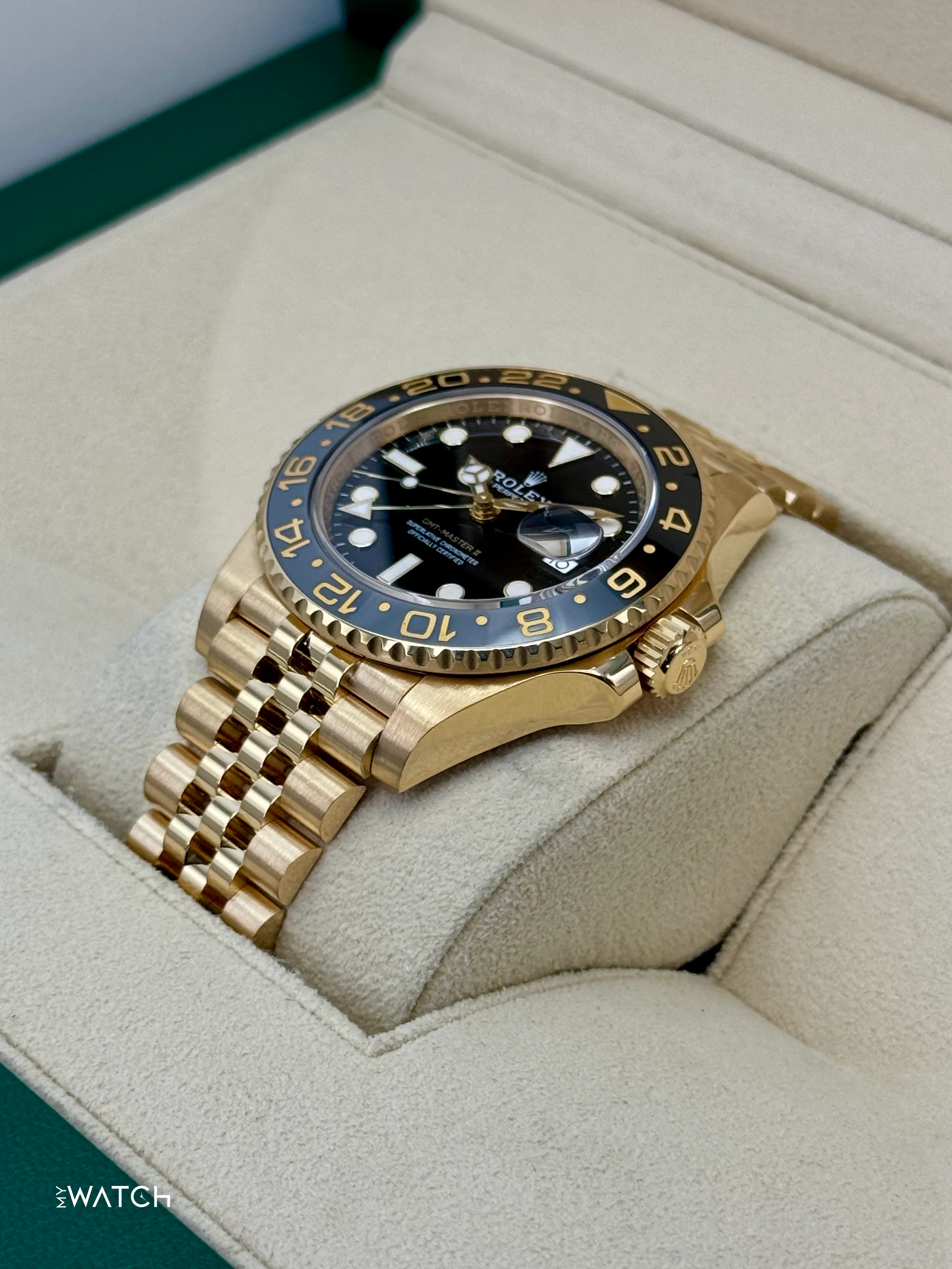 2025 Rolex GMT-Master II 40mm 126718GRNR Jubilee Black Dial - Image 5