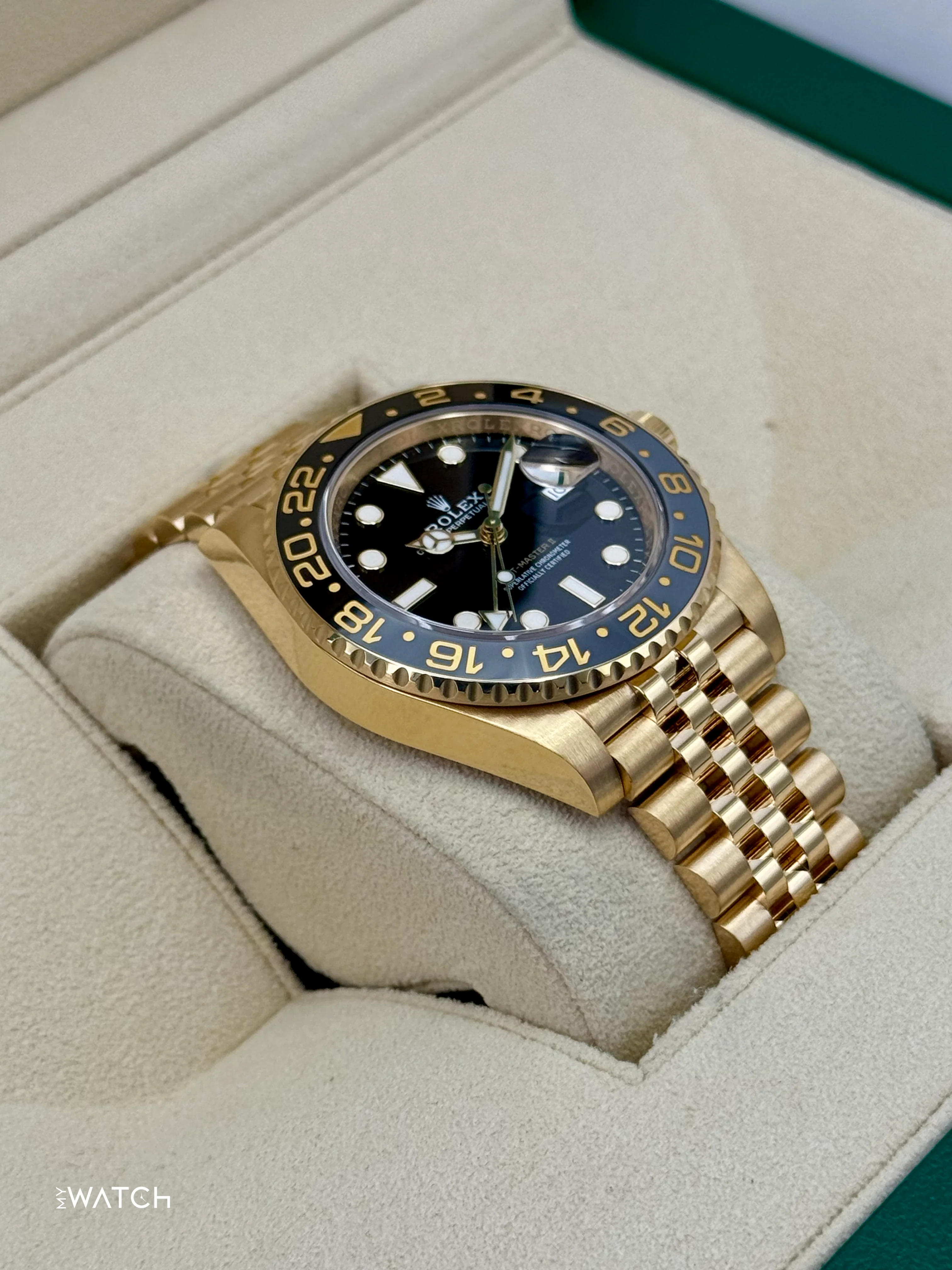 2025 Rolex GMT-Master II 40mm 126718GRNR Jubilee Black Dial - Image 6