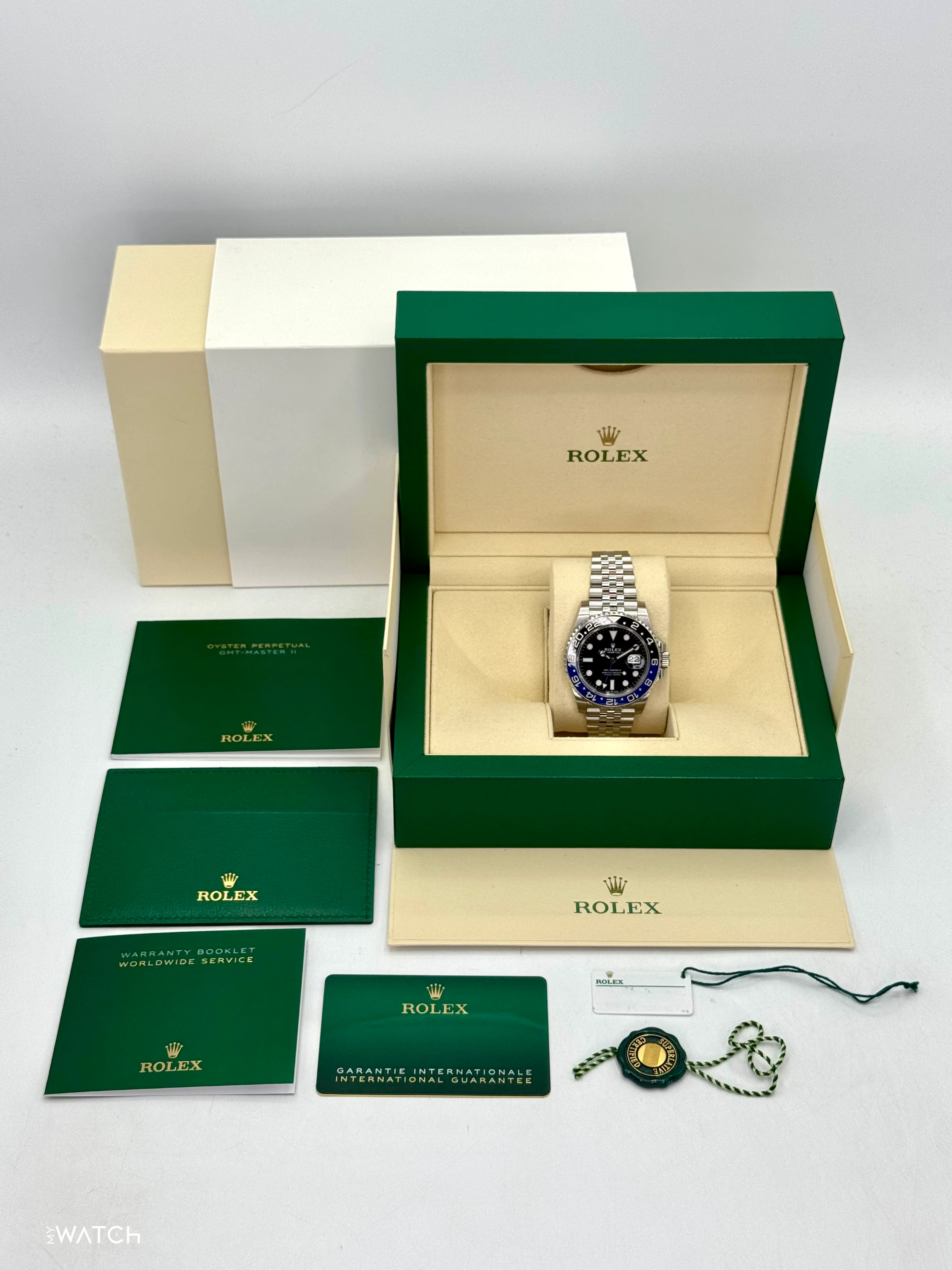 2025 Rolex GMT-Master II "Batgirl" 40mm 126710BLNR Jubilee - Image 10