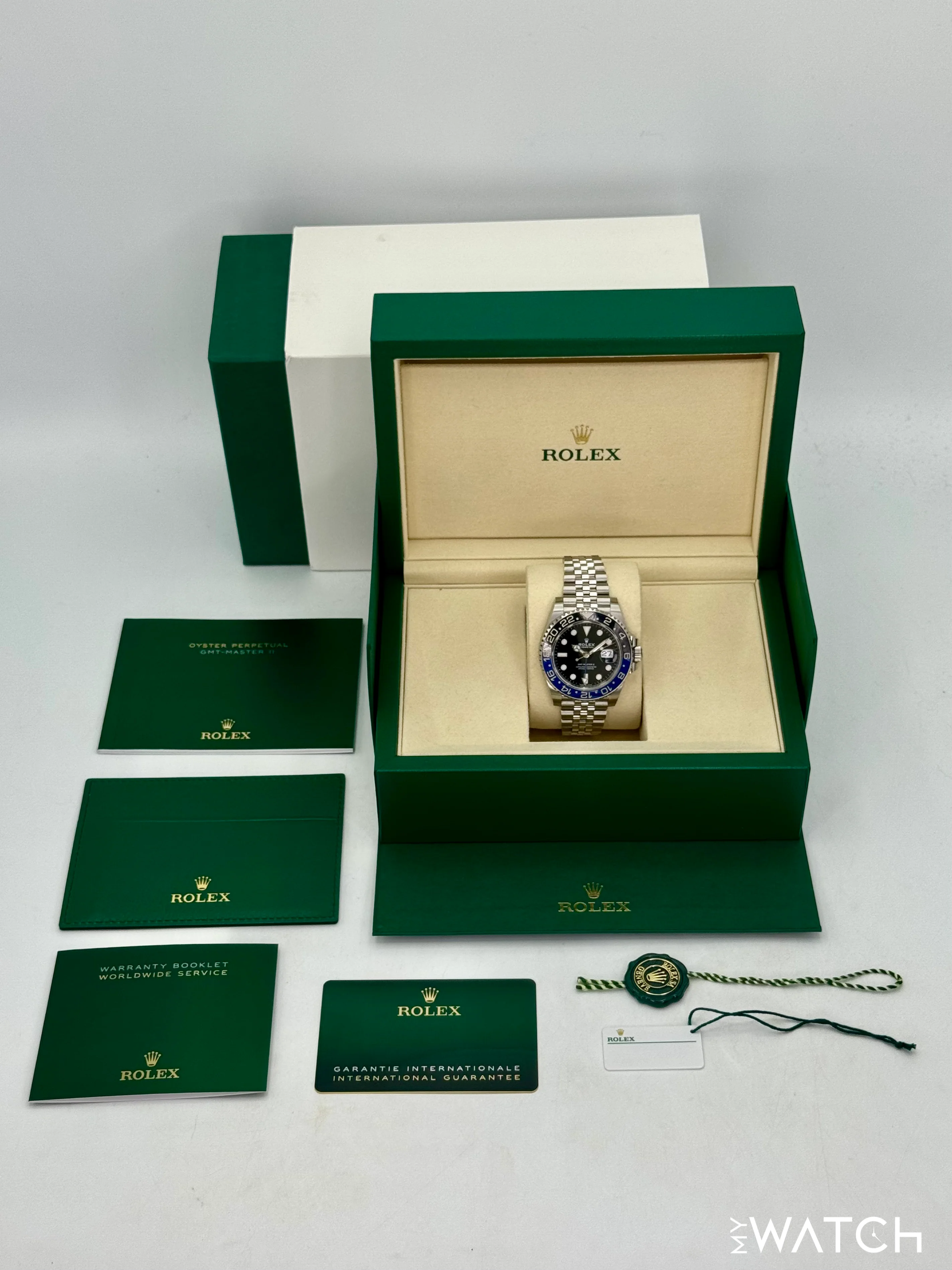 2025 Rolex GMT-Master II "Batgirl" 40mm 126710BLNR Jubilee - Image 10
