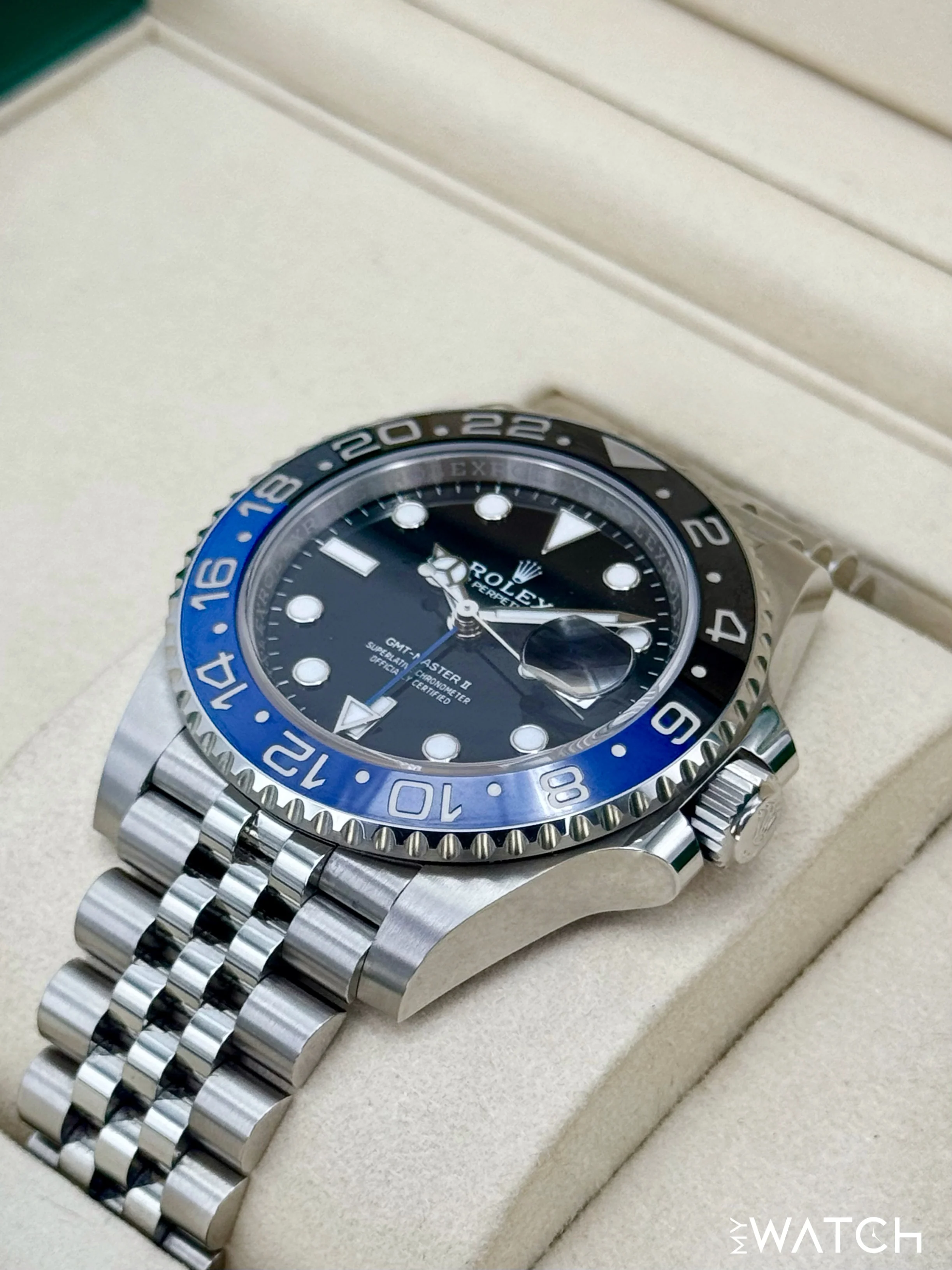 2025 Rolex GMT-Master II "Batgirl" 40mm 126710BLNR Jubilee - Image 5