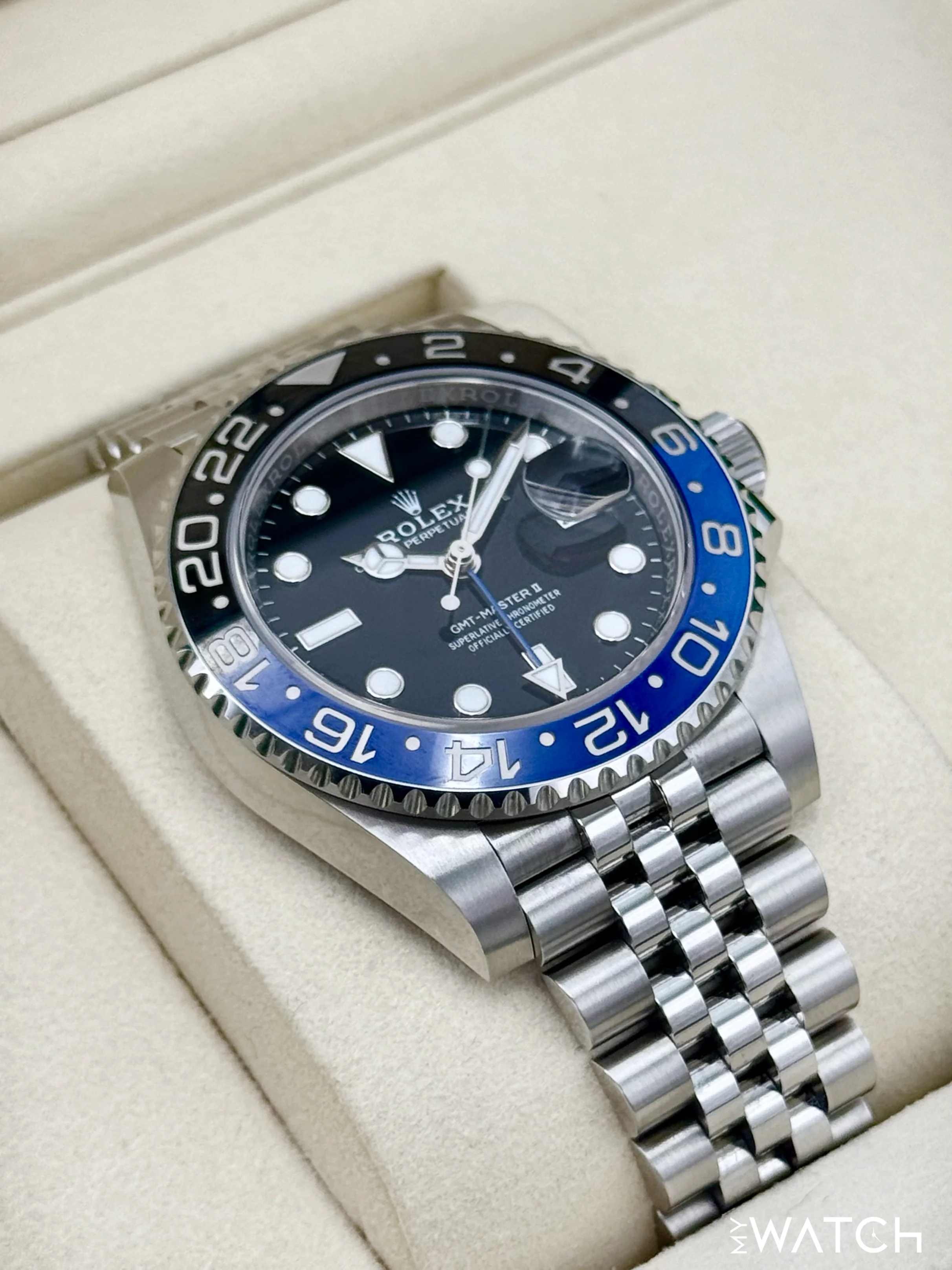 2025 Rolex GMT-Master II "Batgirl" 40mm 126710BLNR Jubilee - Image 6