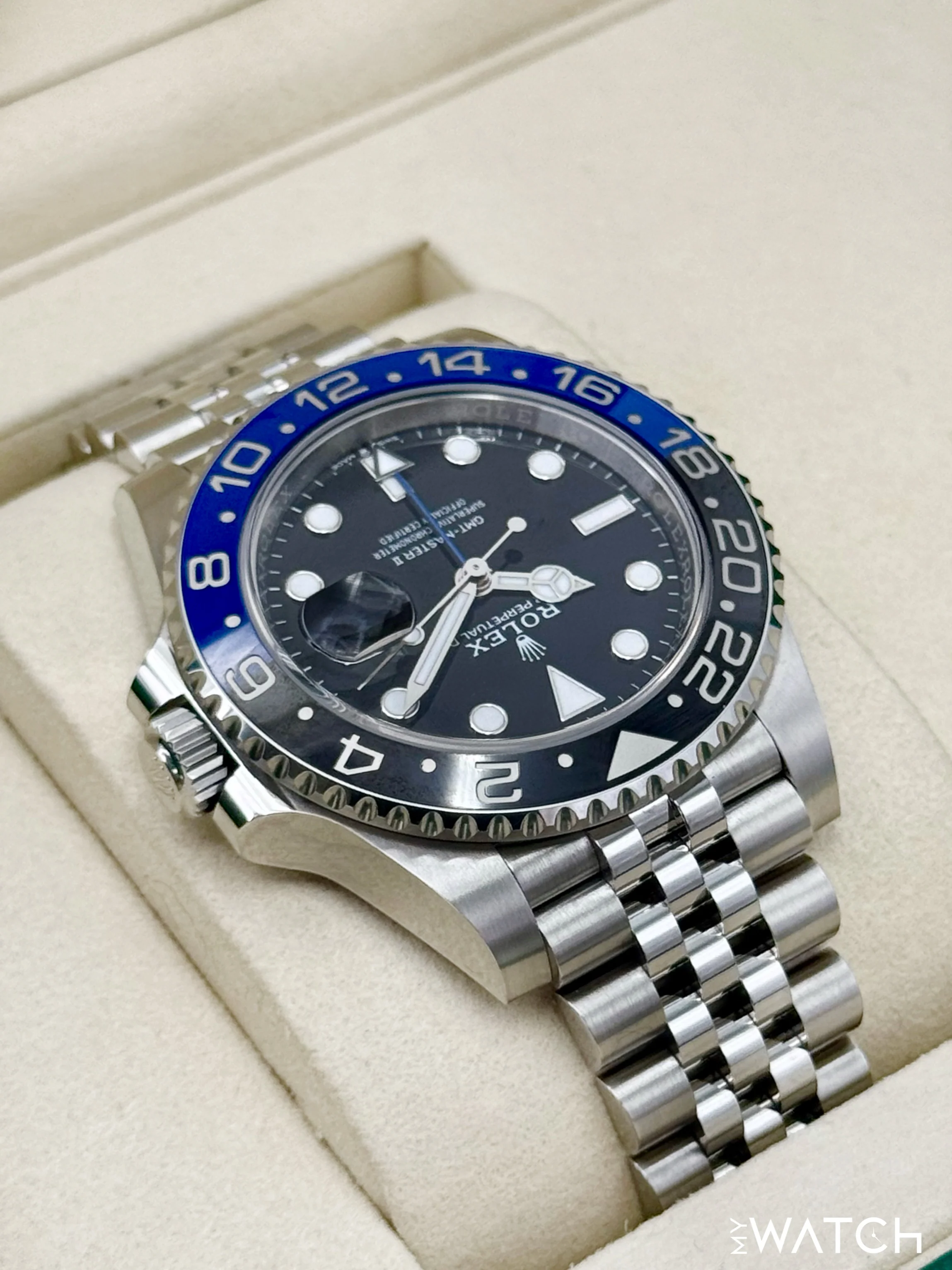 2025 Rolex GMT-Master II "Batgirl" 40mm 126710BLNR Jubilee - Image 8