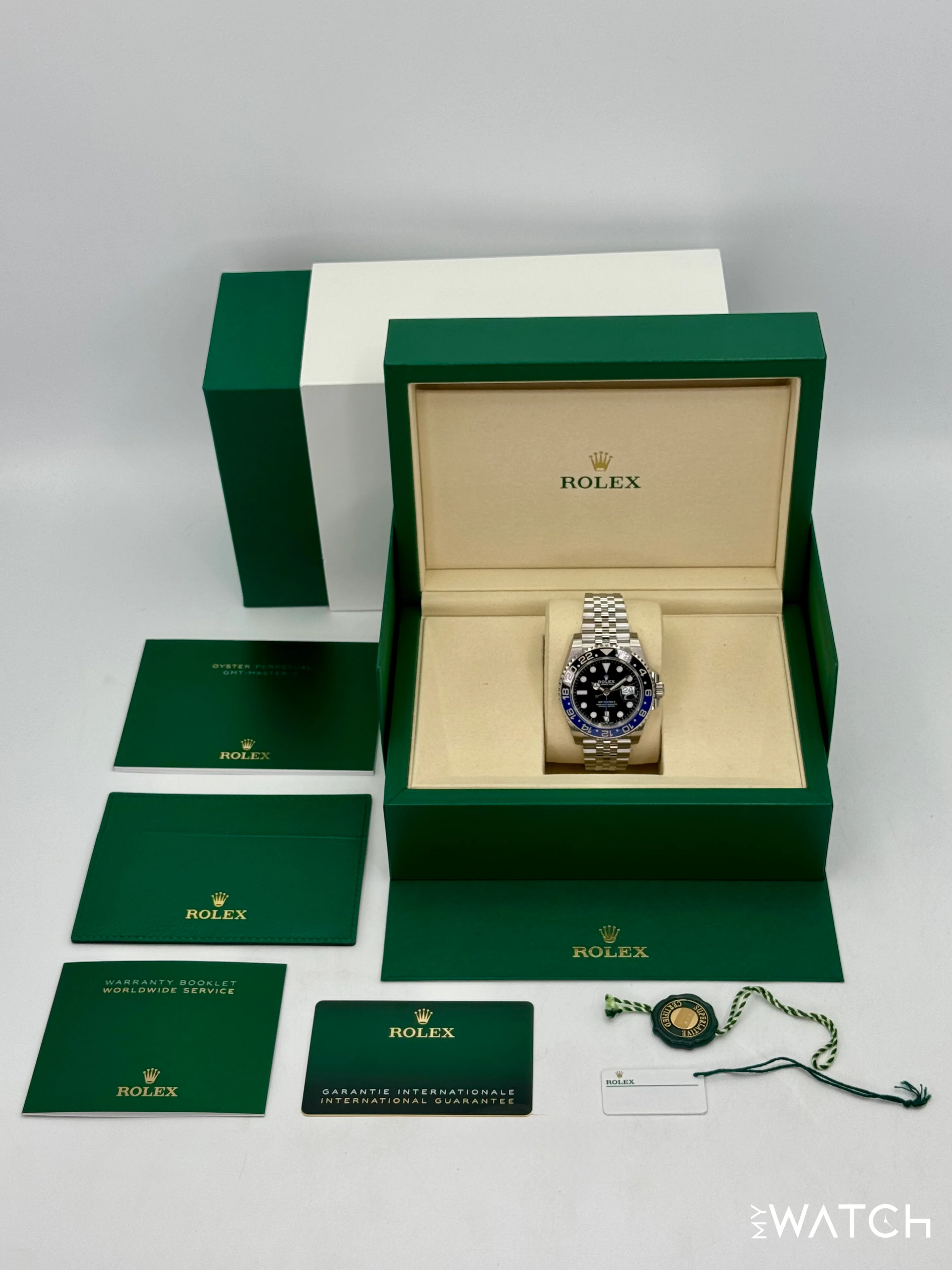2025 Rolex GMT-Master II "Batgirl" 40mm 126710BLNR Jubilee - Image 10