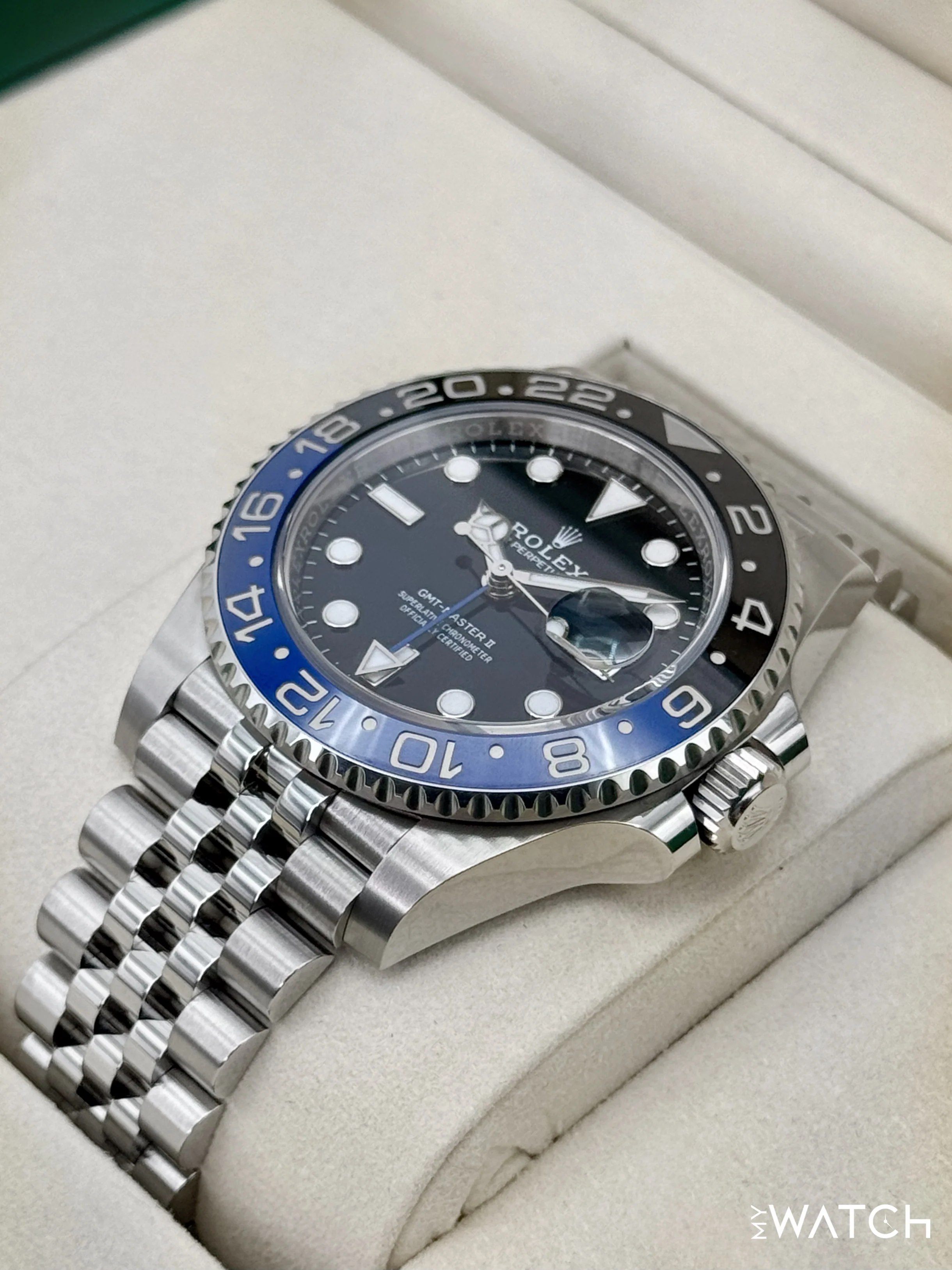 2025 Rolex GMT-Master II "Batgirl" 40mm 126710BLNR Jubilee - Image 5