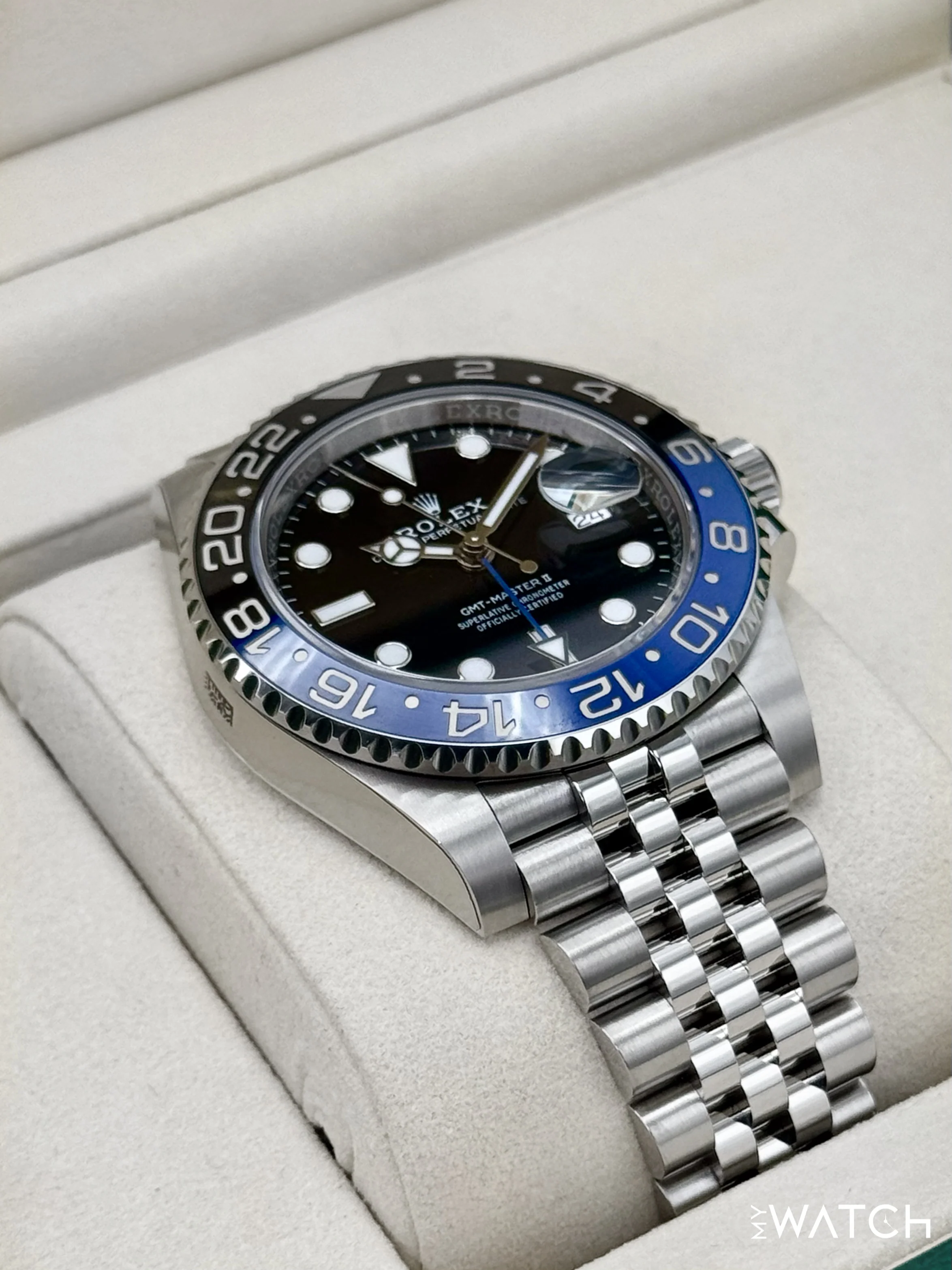 2025 Rolex GMT-Master II "Batgirl" 40mm 126710BLNR Jubilee - Image 6