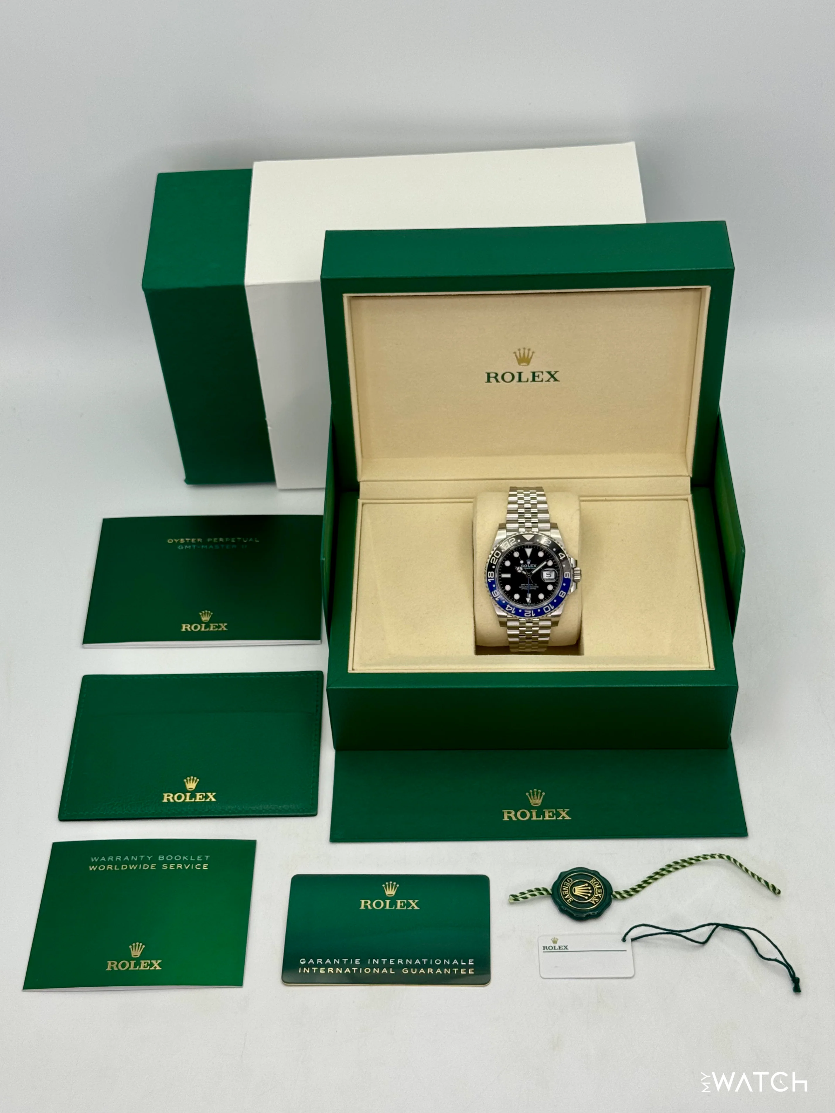 2025 Rolex GMT-Master II "Batgirl" 40mm 126710BLNR Jubilee - Image 10