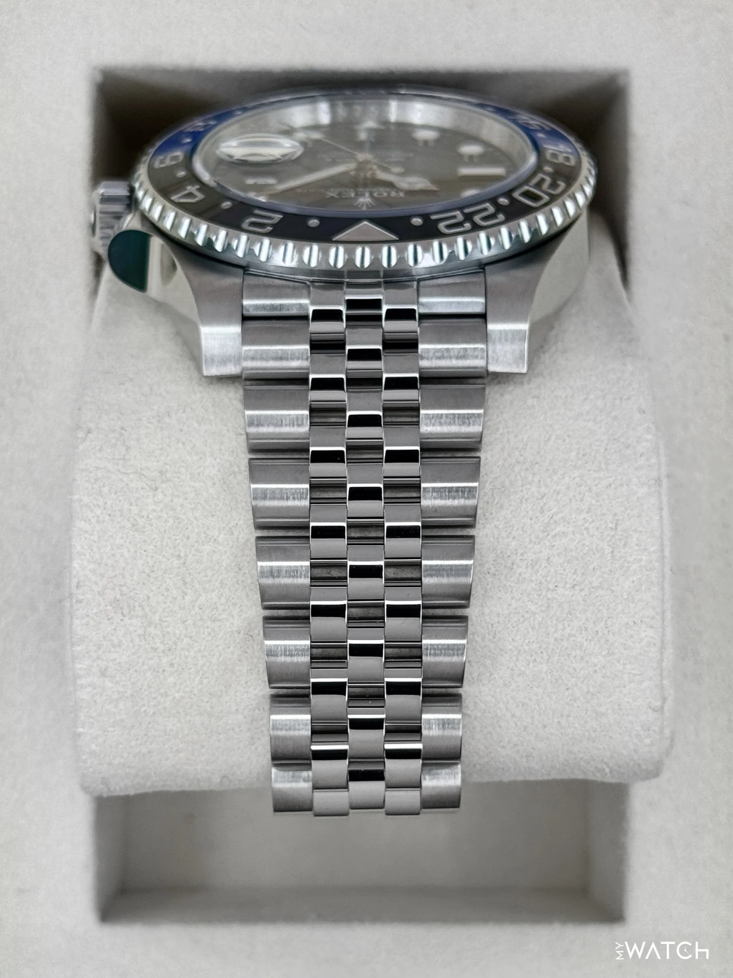 2025 Rolex GMT-Master II "Batgirl" 40mm 126710BLNR Jubilee - Image 4