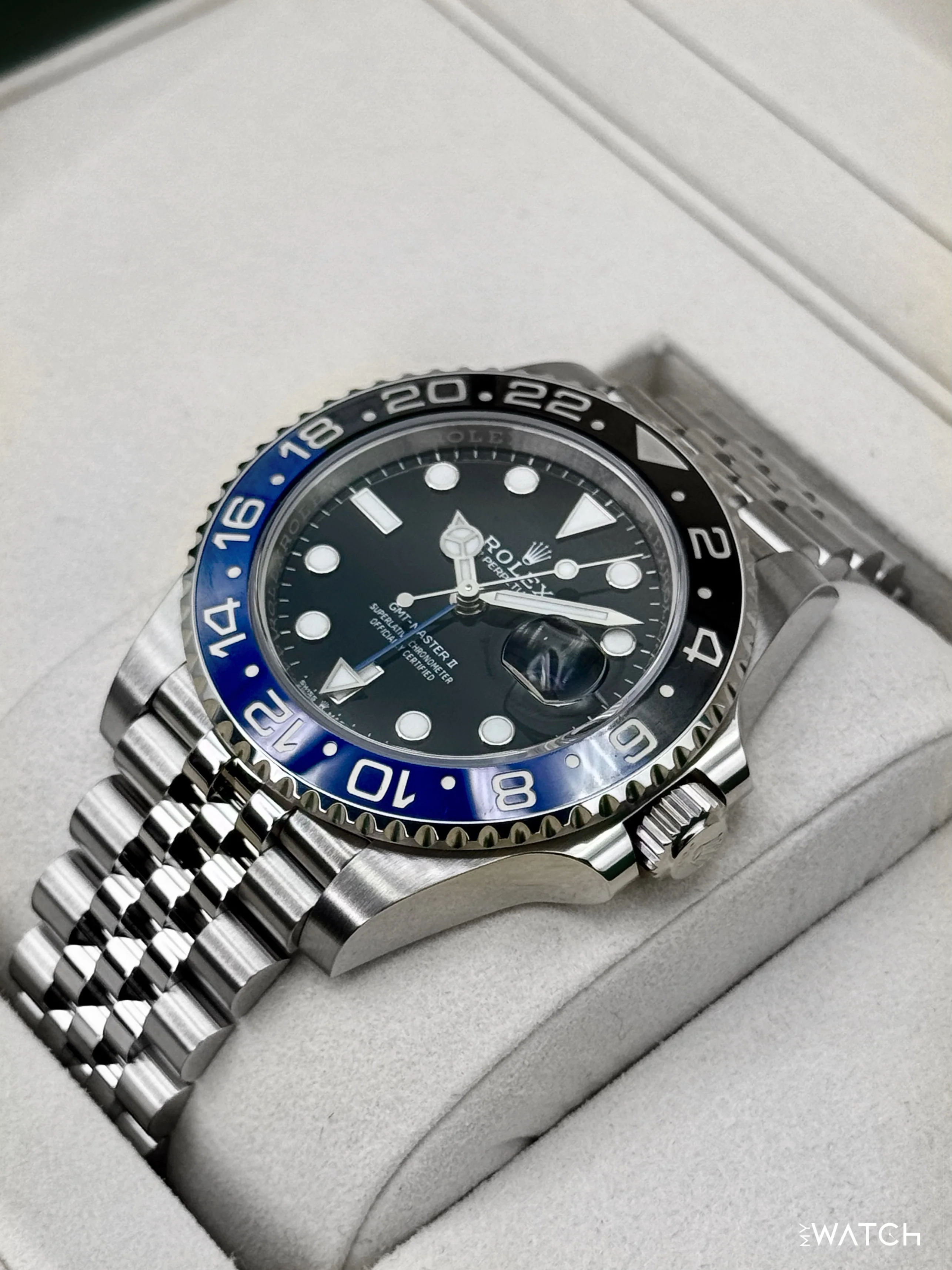 2025 Rolex GMT-Master II "Batgirl" 40mm 126710BLNR Jubilee - Image 5