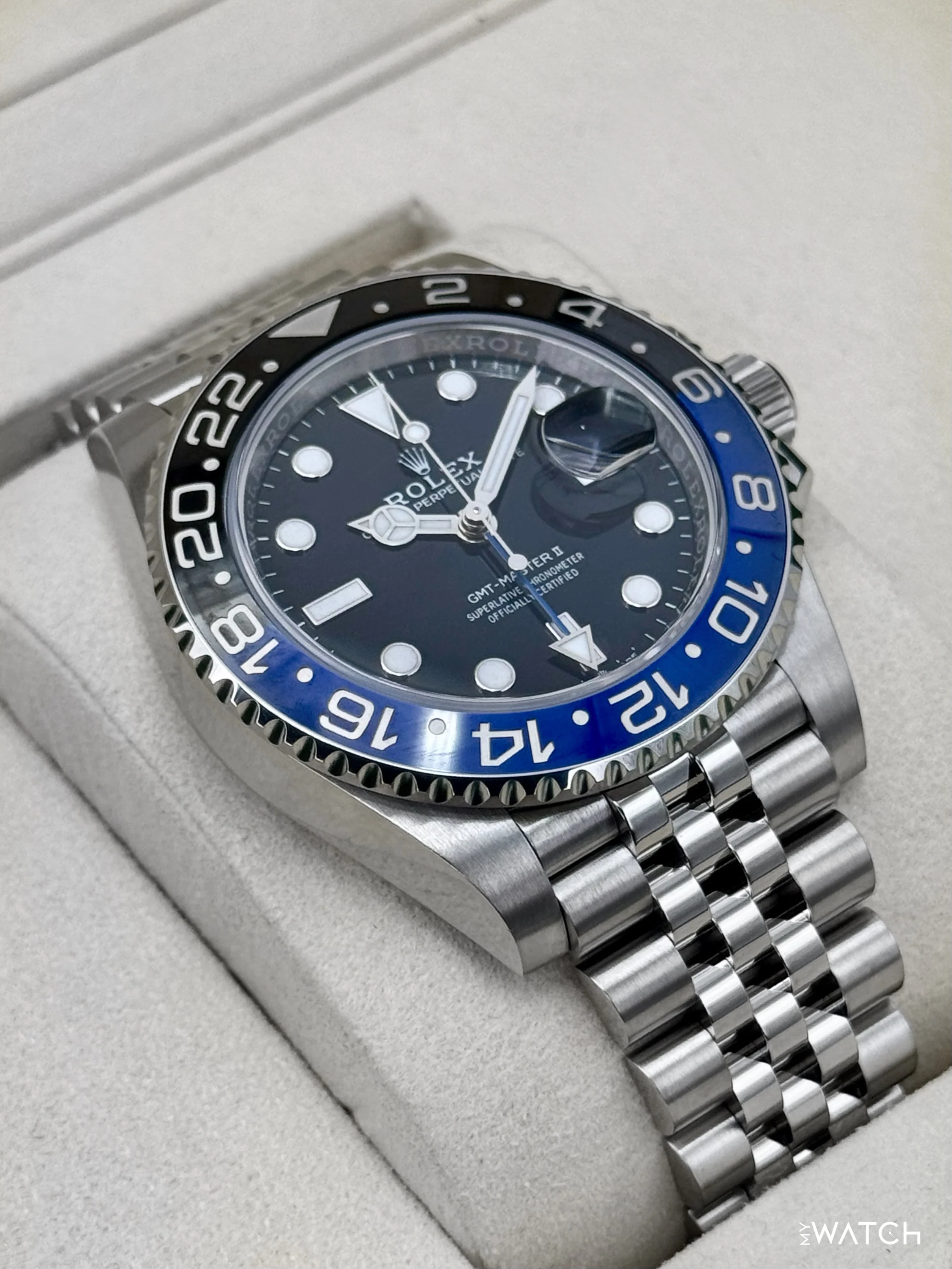 2025 Rolex GMT-Master II "Batgirl" 40mm 126710BLNR Jubilee - Image 6