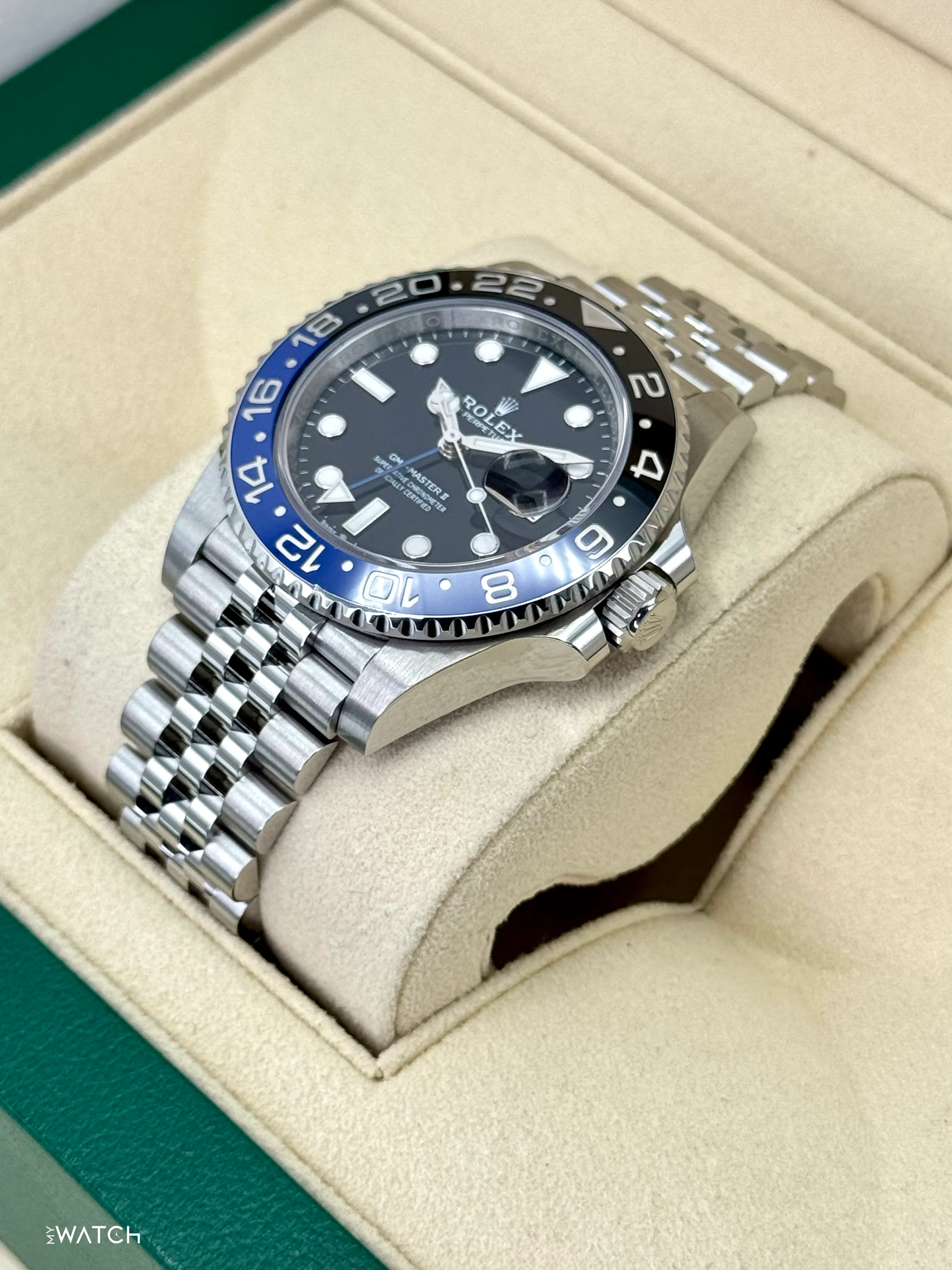 2025 Rolex GMT-Master II "Batgirl" 40mm 126710BLNR Jubilee - Image 5