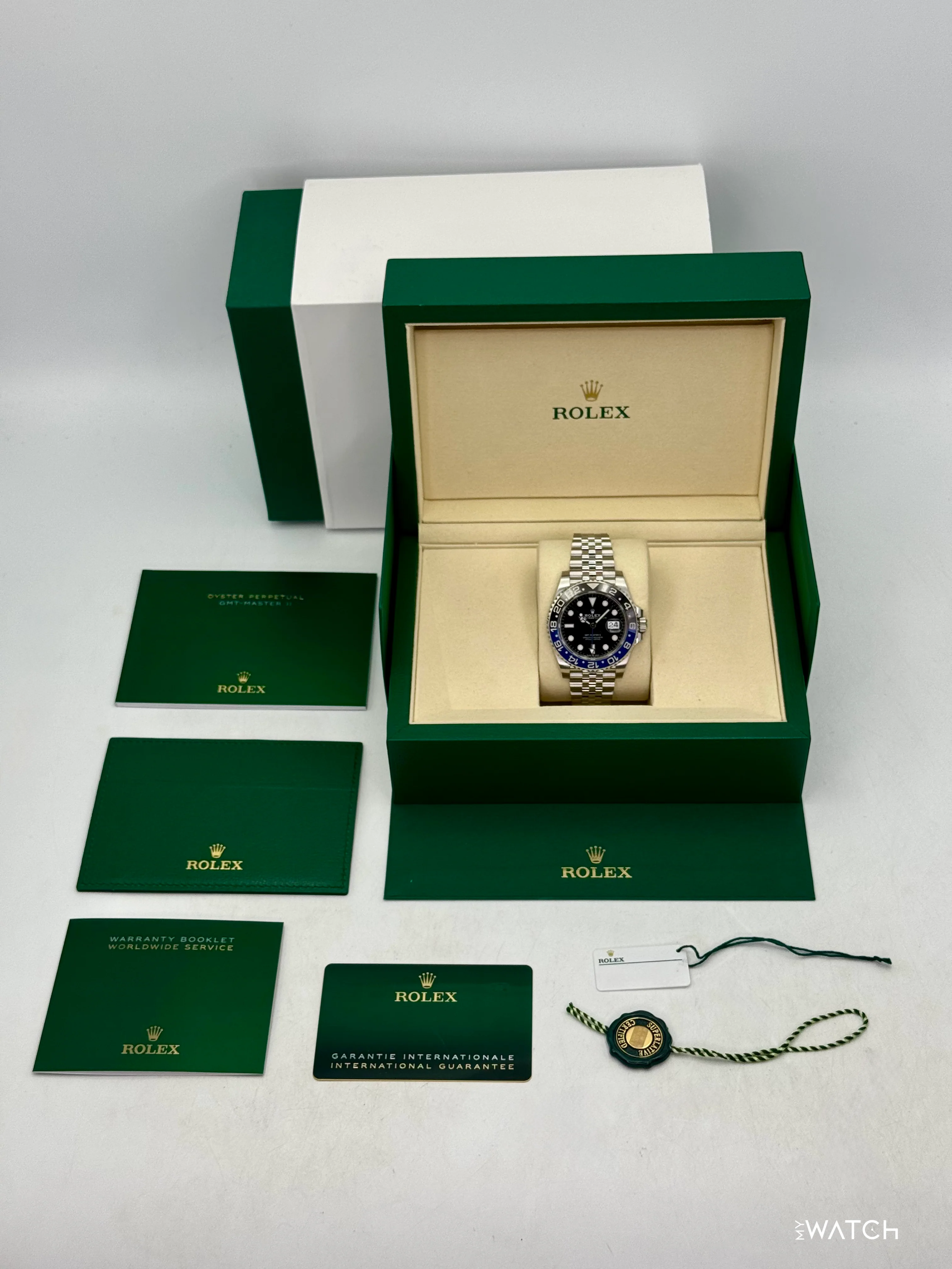 2025 Rolex GMT-Master II "Batgirl" 40mm 126710BLNR Jubilee - Image 10