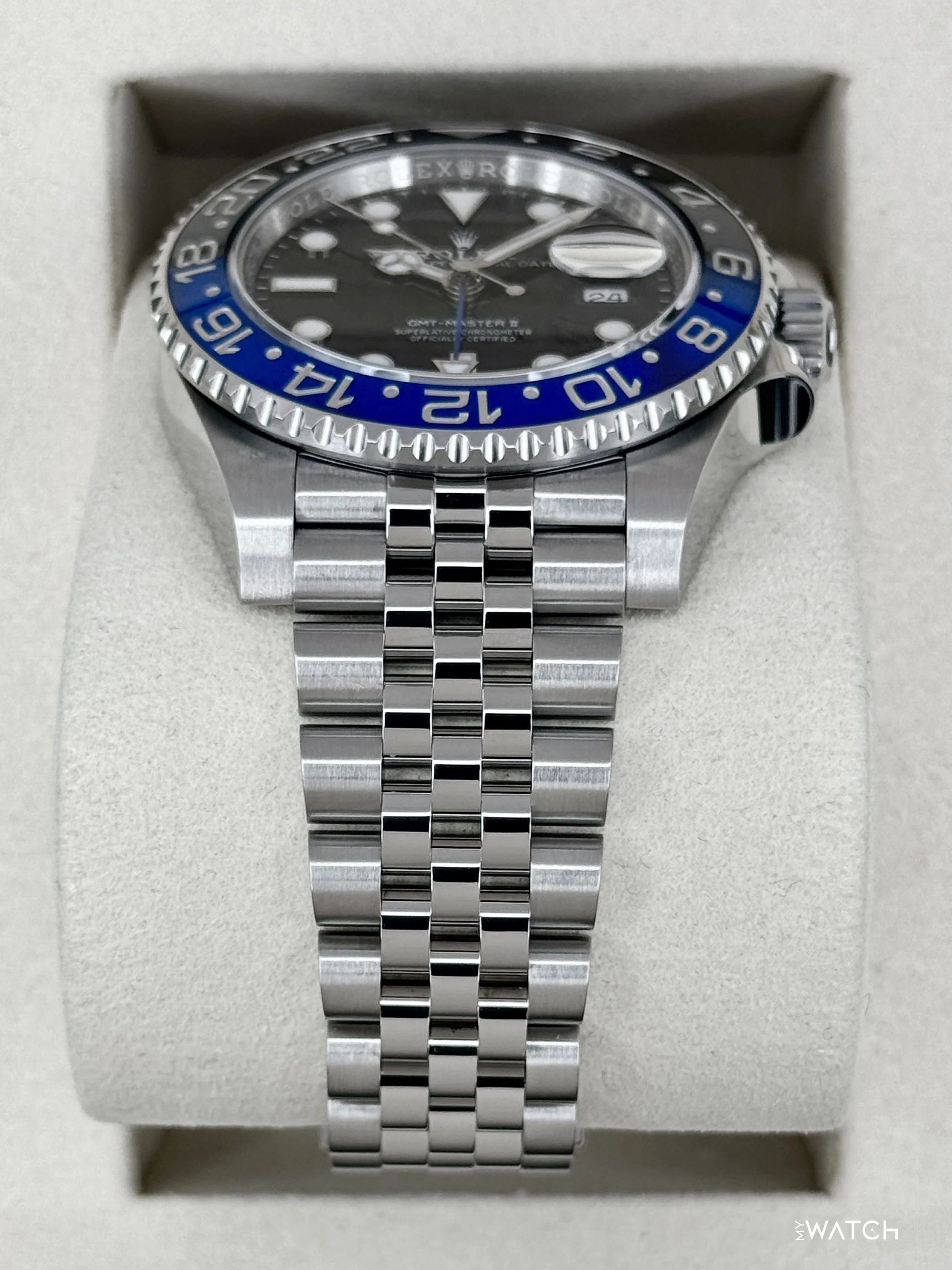 2025 Rolex GMT-Master II "Batgirl" 40mm 126710BLNR Jubilee - Image 3