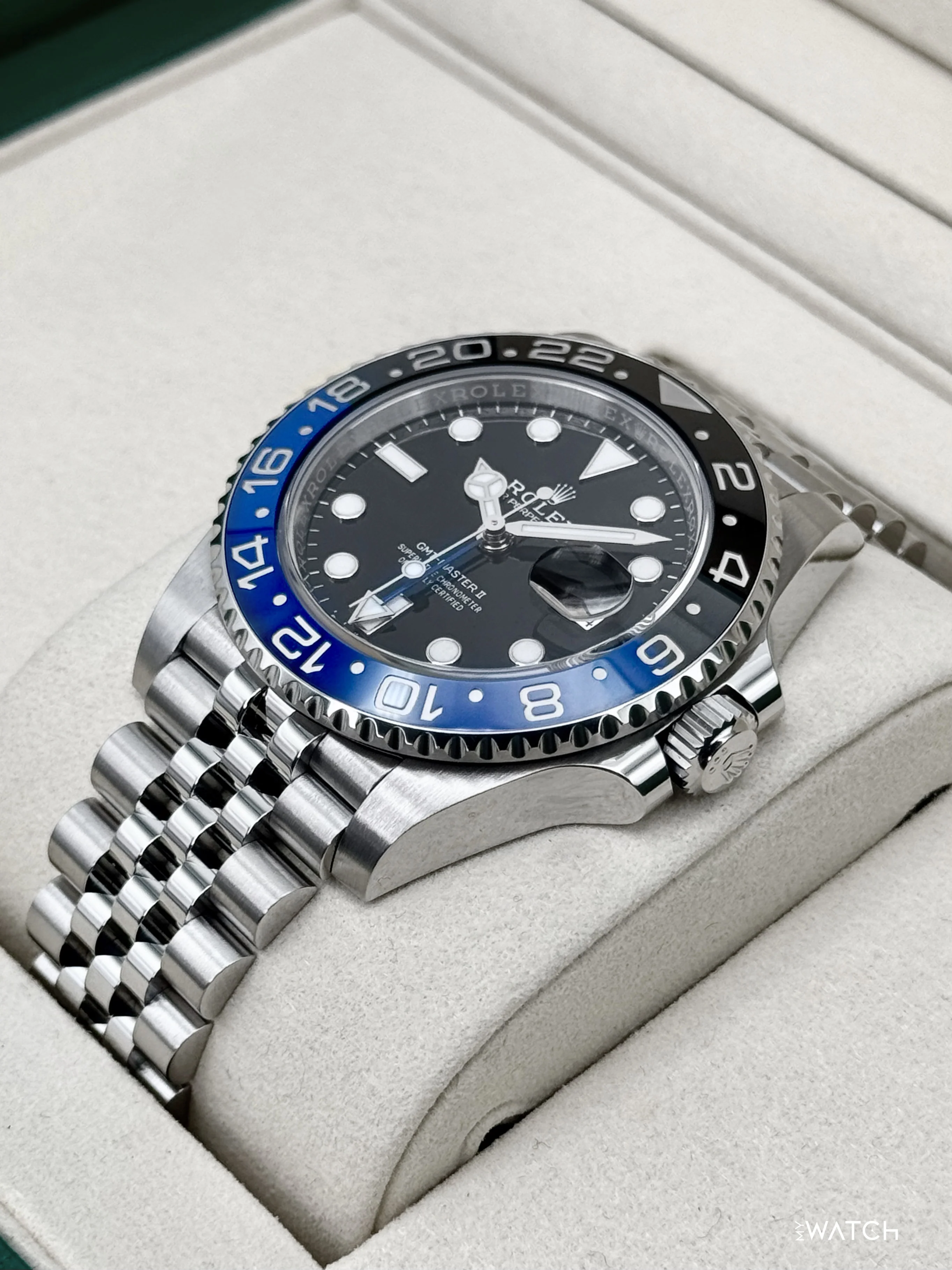 2025 Rolex GMT-Master II "Batgirl" 40mm 126710BLNR Jubilee - Image 5