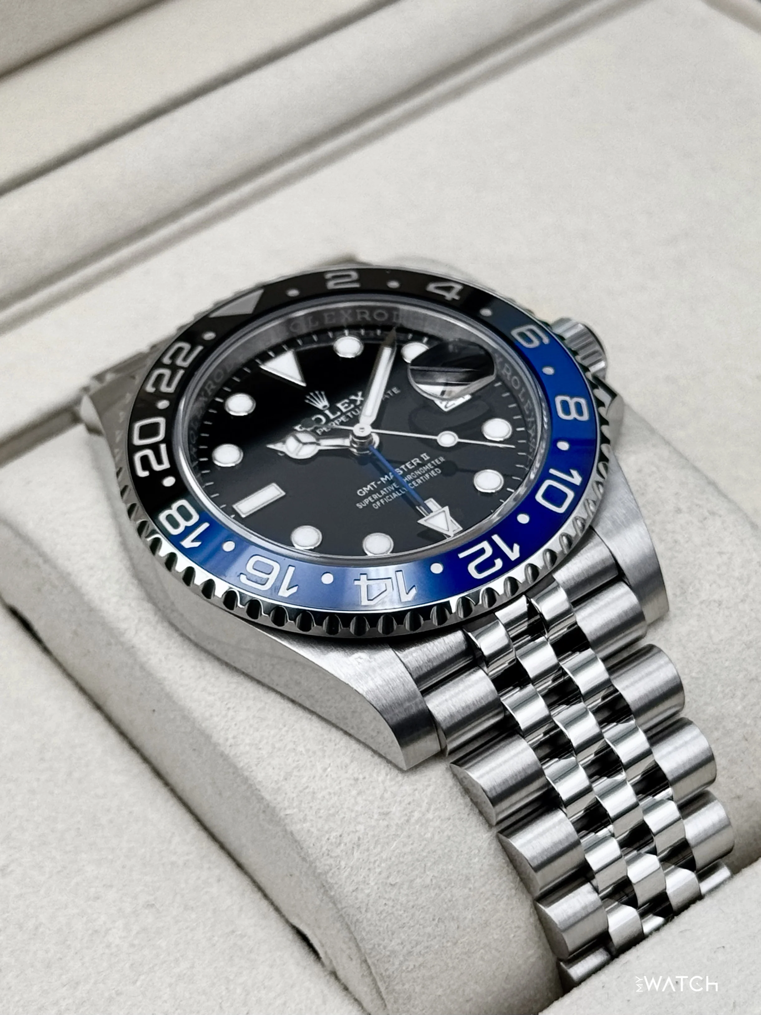 2025 Rolex GMT-Master II "Batgirl" 40mm 126710BLNR Jubilee - Image 6