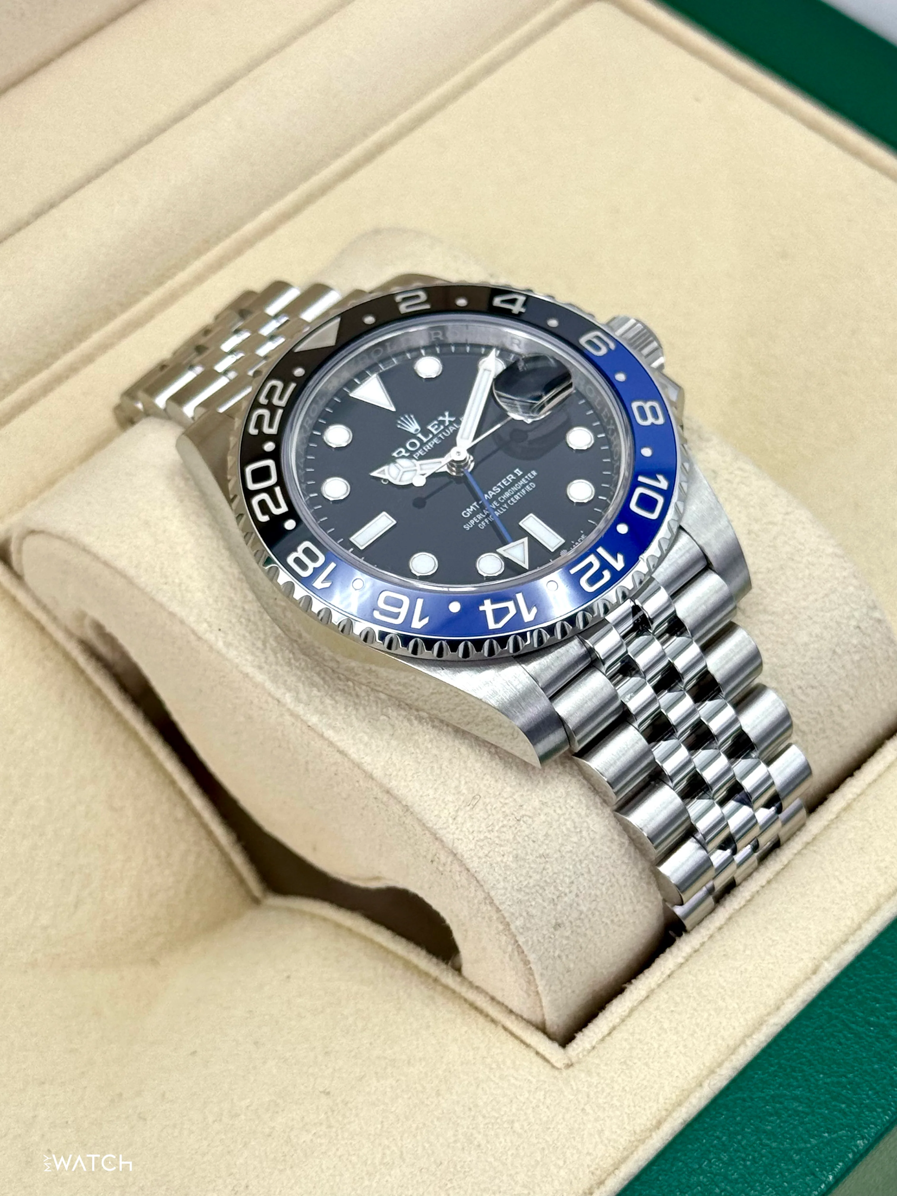 2025 Rolex GMT-Master II "Batgirl" 40mm 126710BLNR Jubilee - Image 6