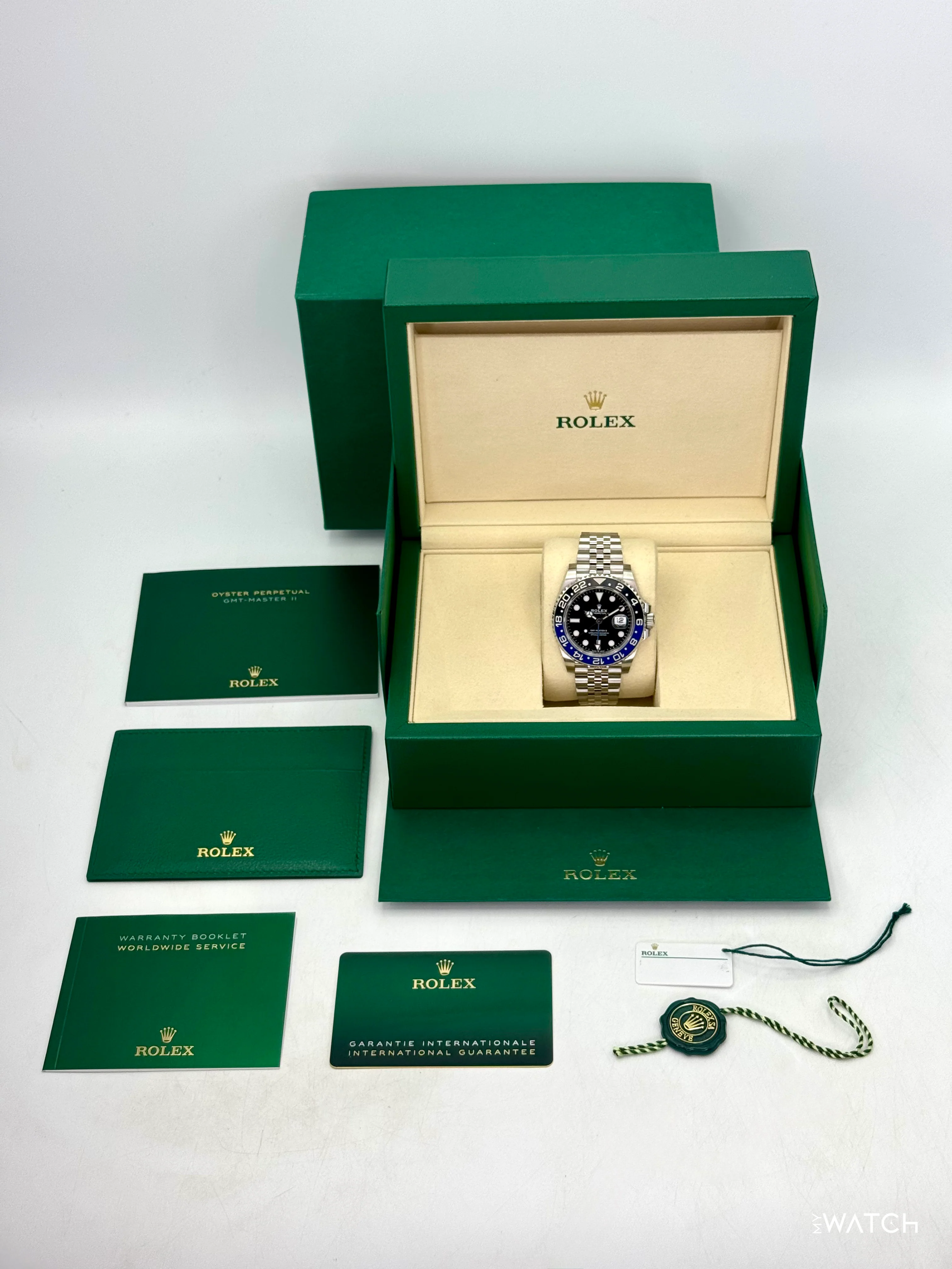 2025 Rolex GMT-Master II "Batgirl" 40mm 126710BLNR Jubilee - Image 10