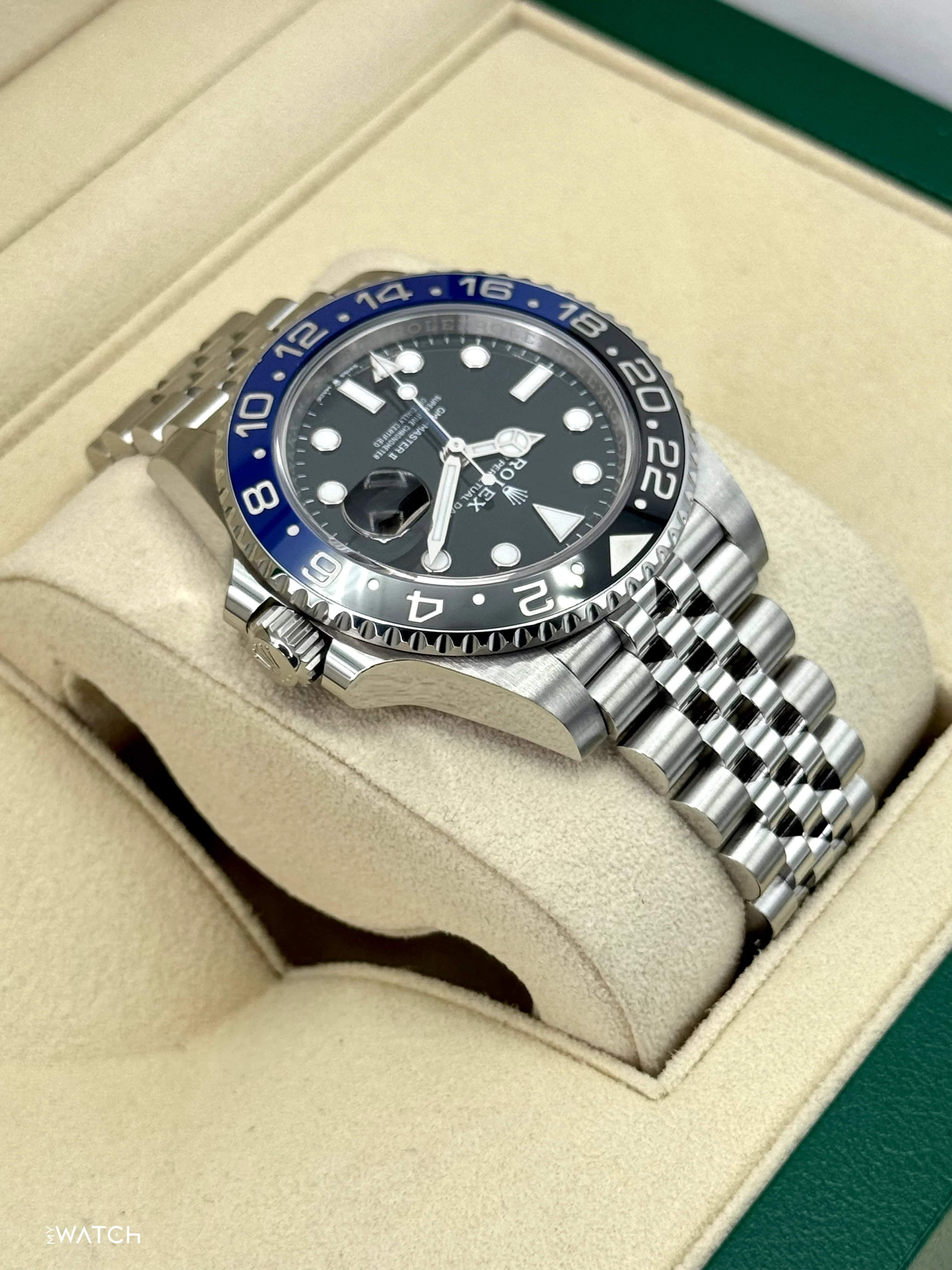 2025 Rolex GMT-Master II "Batgirl" 40mm 126710BLNR Jubilee - Image 8