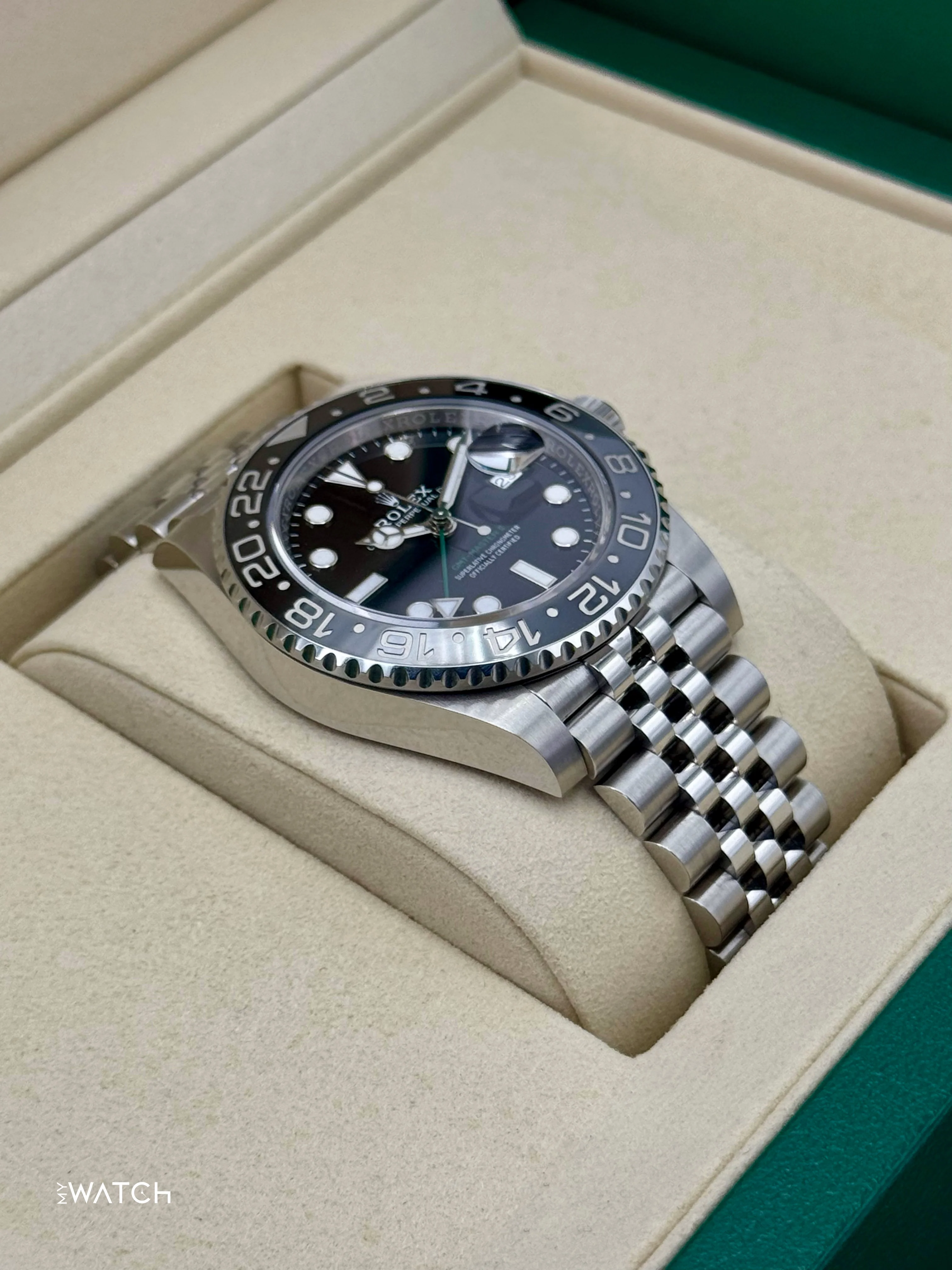 2025 Rolex GMT-Master II "Bruce Wayne" 40mm 126710GRNR Jubilee - Image 6