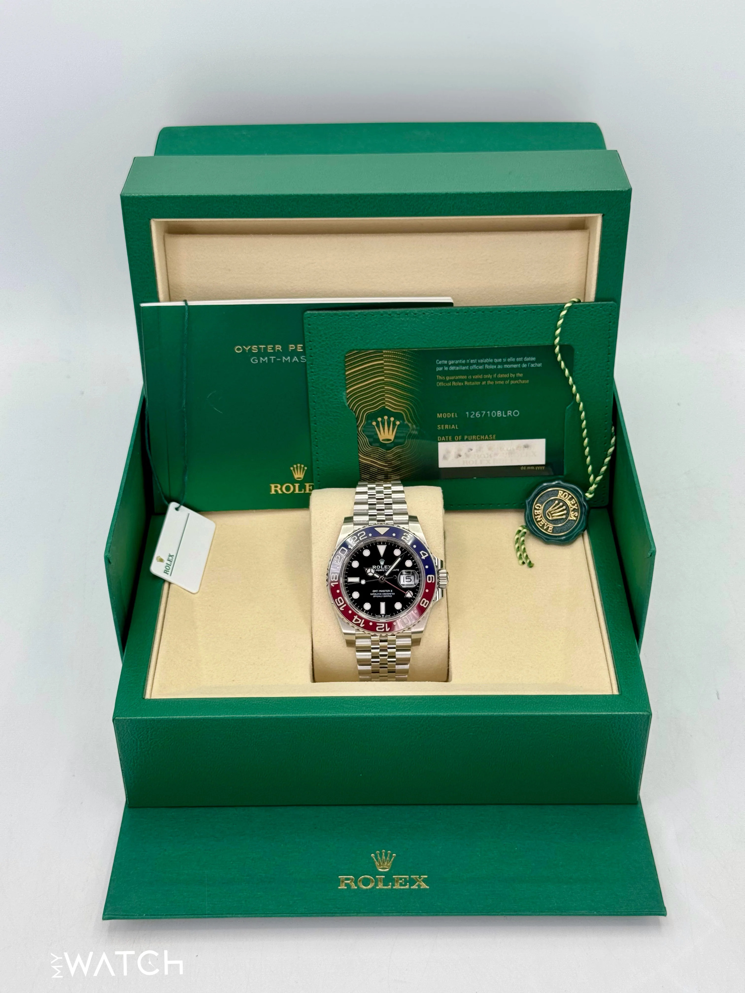 2025 Rolex GMT-Master II "Pepsi" 40mm 126710BLRO Jubilee - Image 9