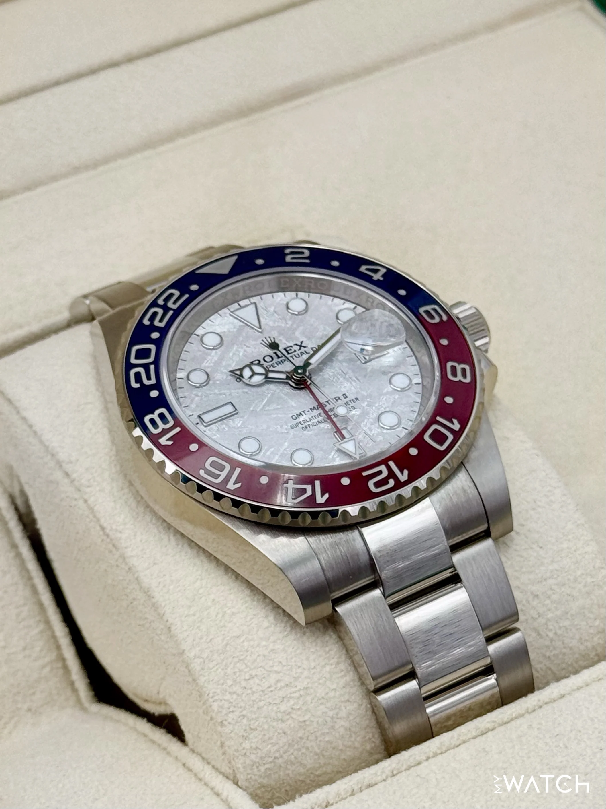 2025 Rolex GMT-Master II "Pepsi" 40mm 126719BLRO Meteorite Dial - Image 6