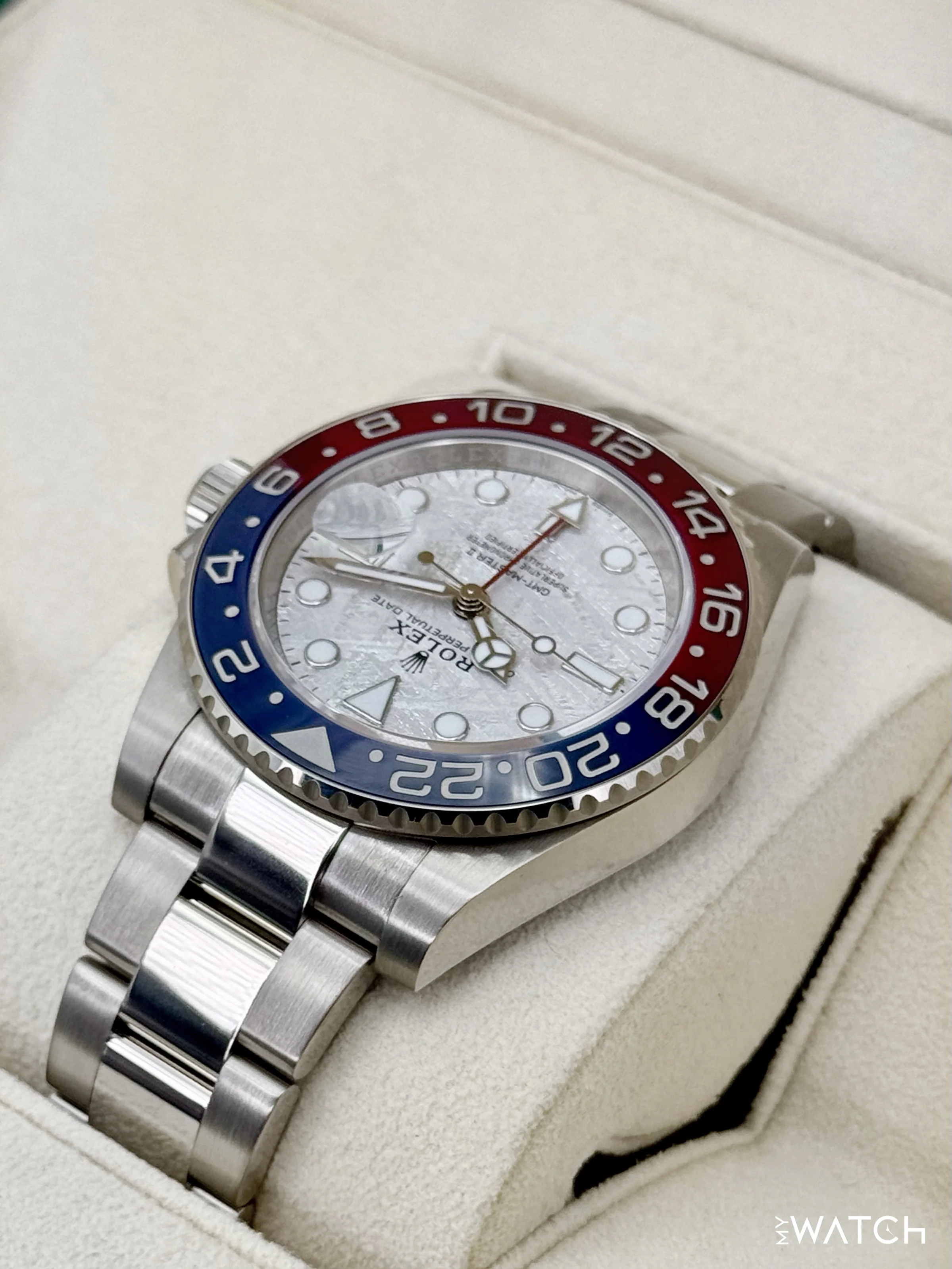 2025 Rolex GMT-Master II "Pepsi" 40mm 126719BLRO Meteorite Dial - Image 7