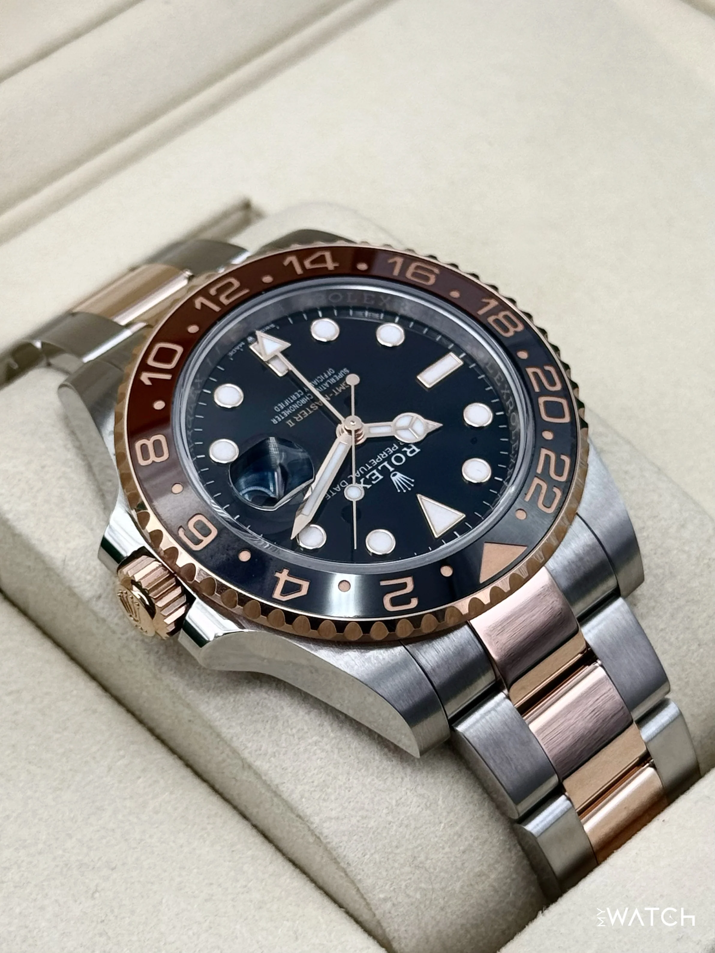 2025 Rolex GMT-Master II "Rootbeer" 40mm 126711CHNR Two-Tone - Image 8