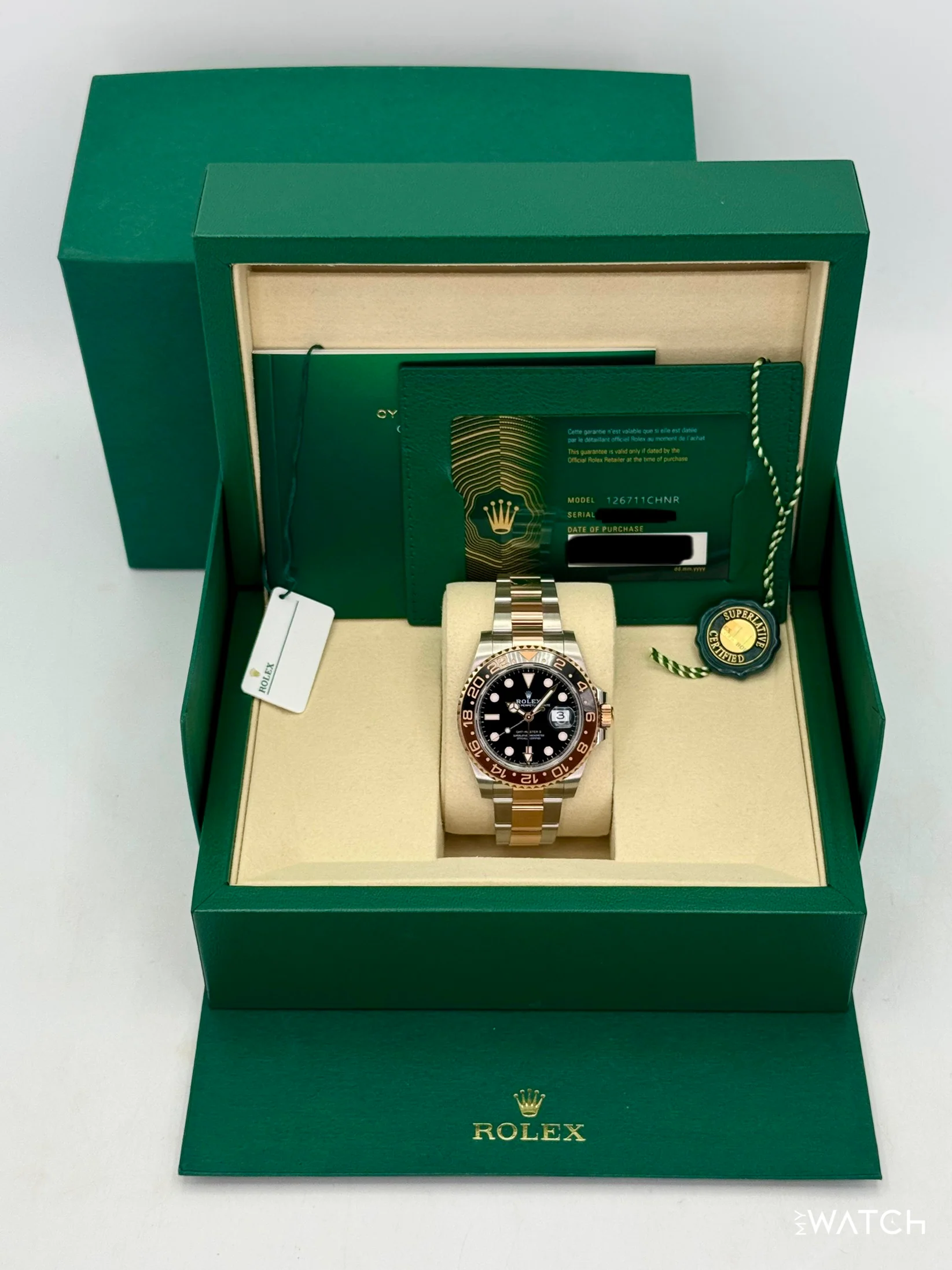 2025 Rolex GMT-Master II "Rootbeer" 40mm 126711CHNR Two-Tone - Image 9