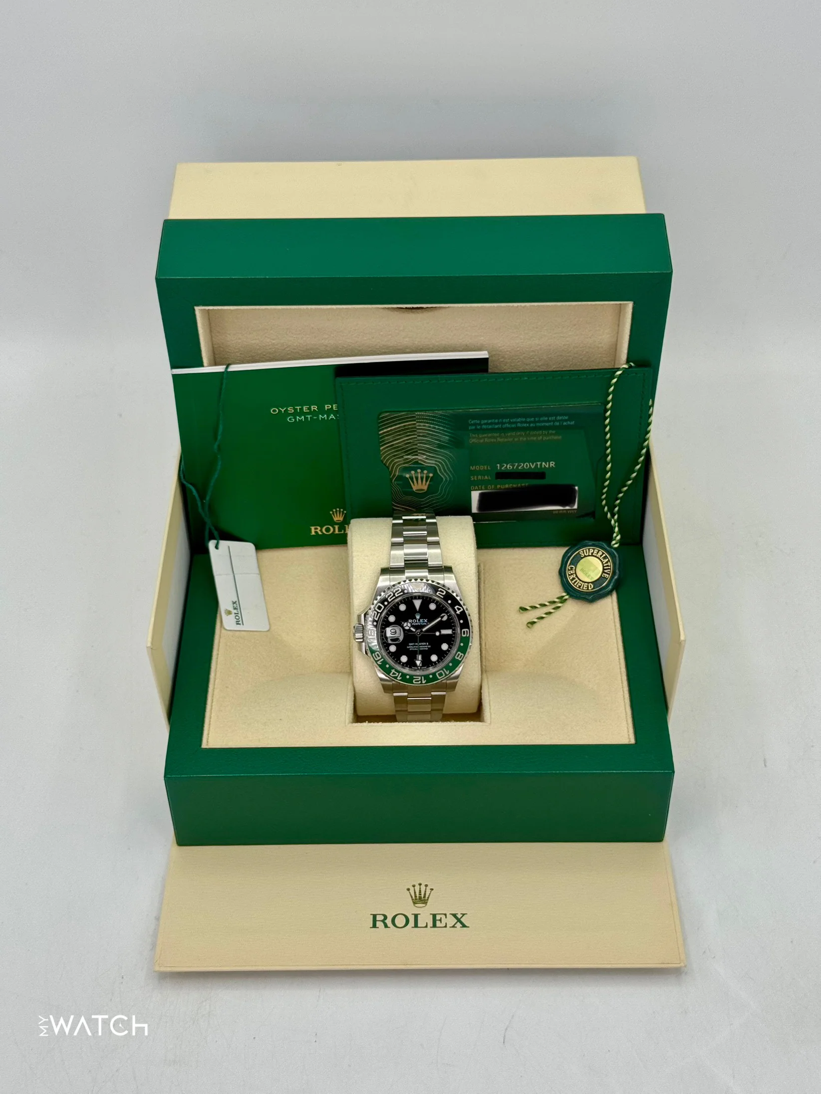 2025 Rolex GMT-Master II "Sprite" 40mm 126720VTNR Oyster - Image 9