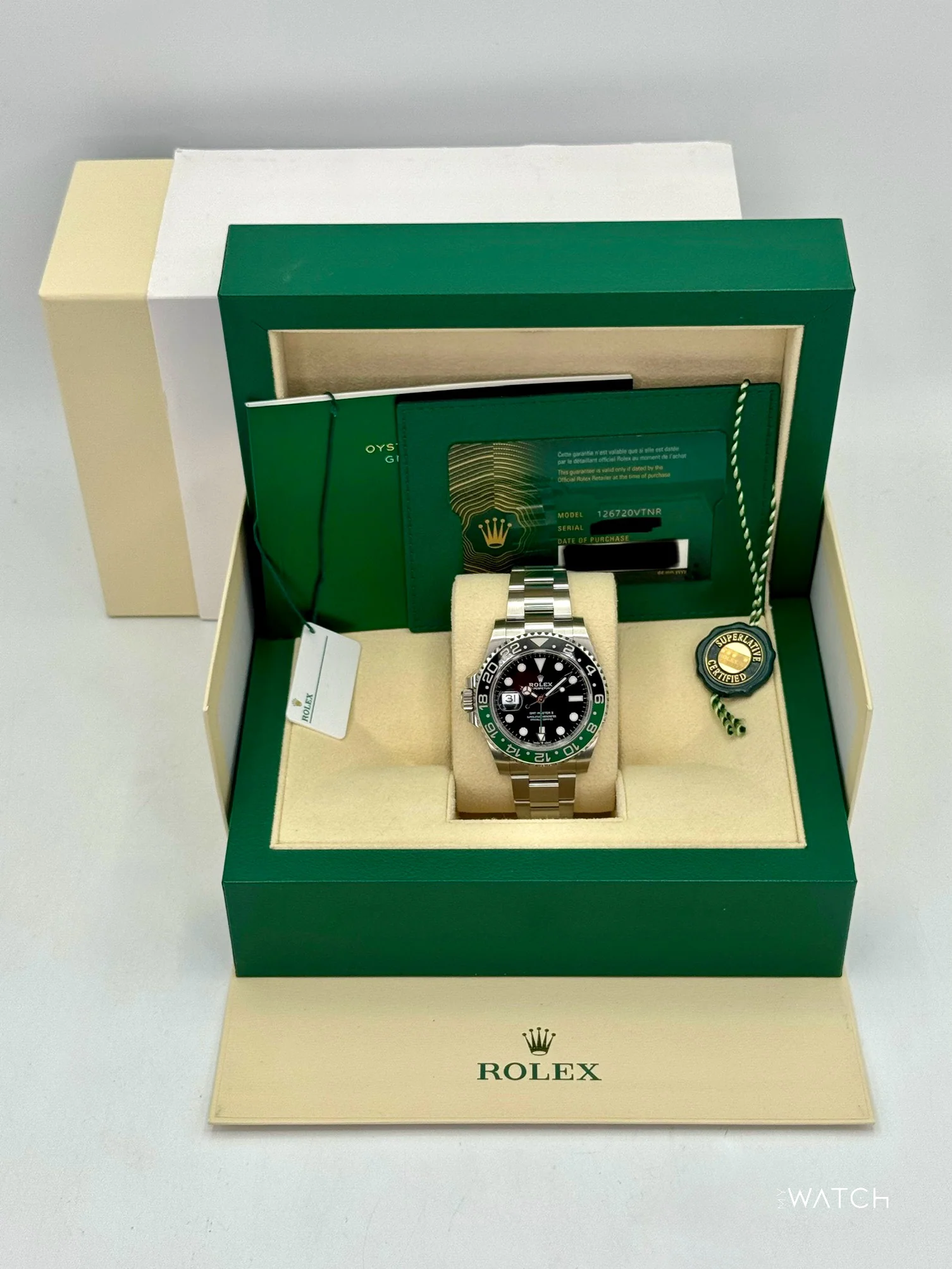 2025 Rolex GMT-Master II “Sprite” 40mm 126720VTNR Oyster - Image 9