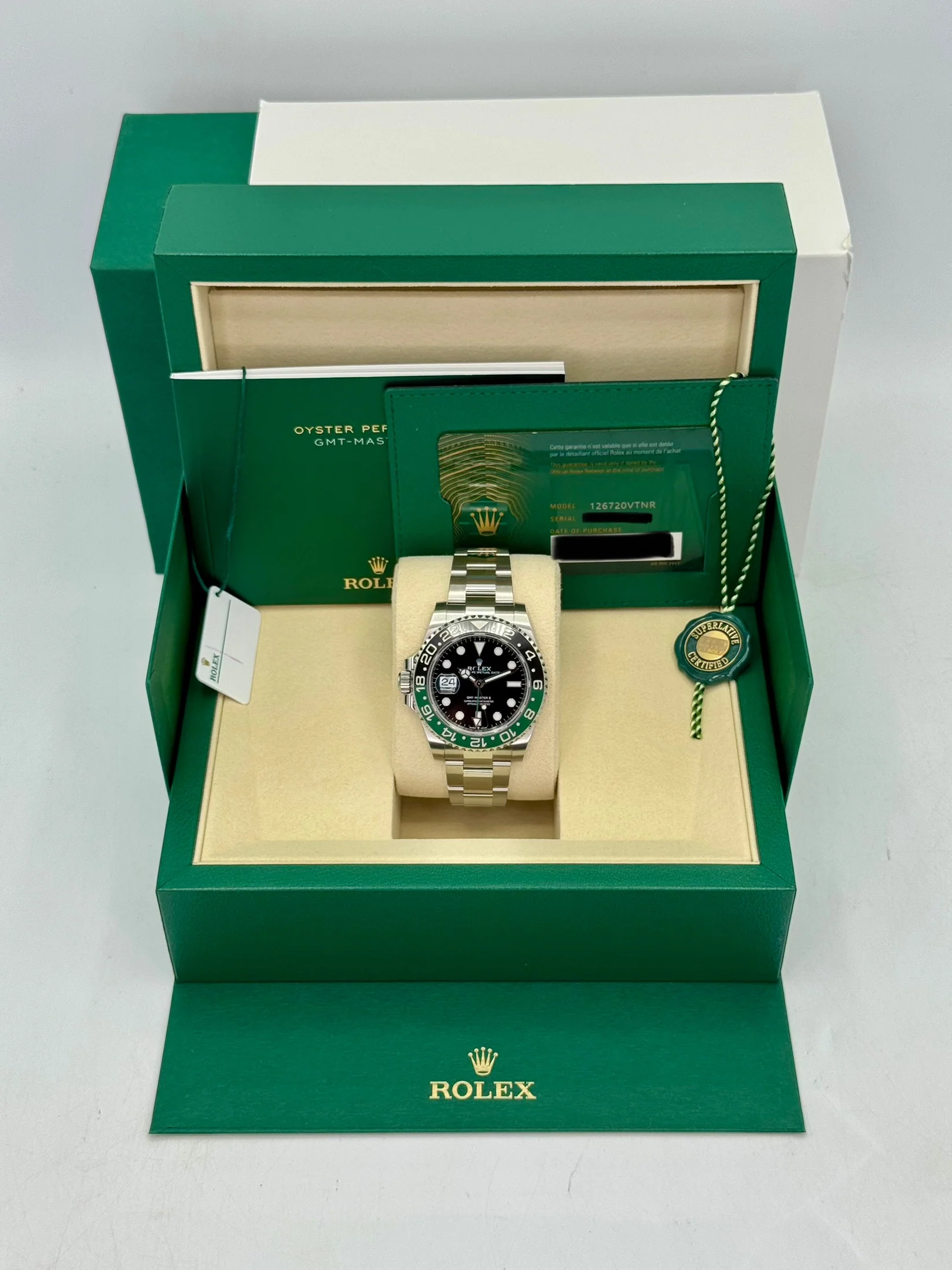 2025 Rolex GMT-Master II “Sprite” 40mm 126720VTNR Oyster - Image 9