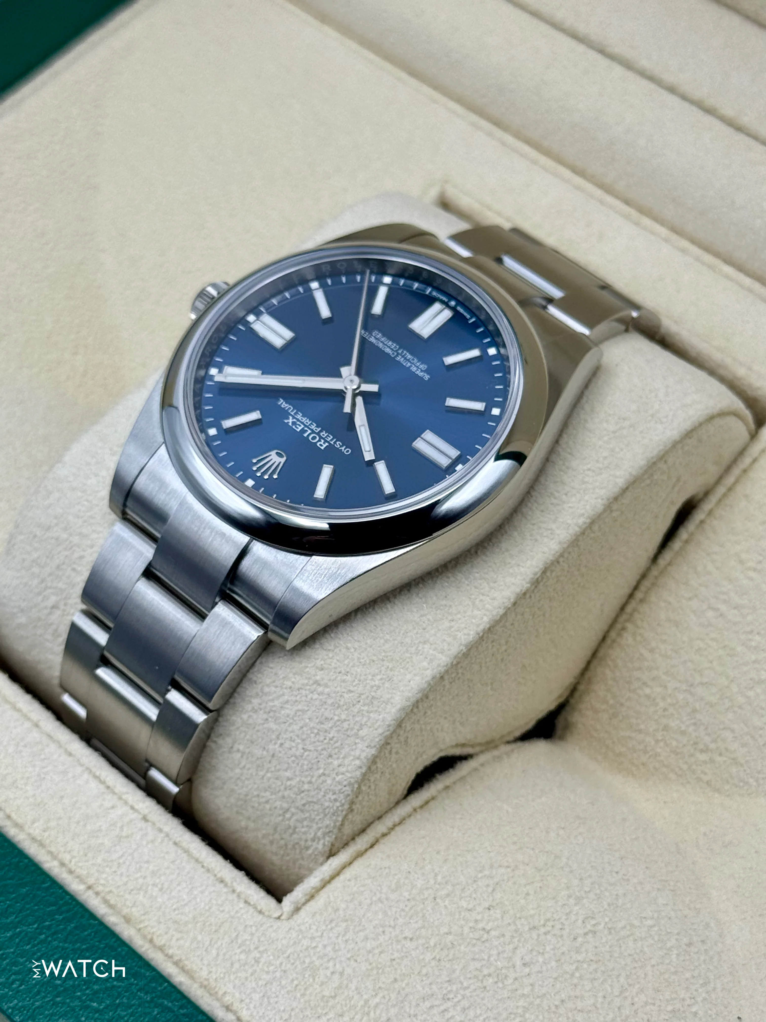 2025 Rolex Oyster Perpetual 41mm 124300 Blue Dial - Image 7