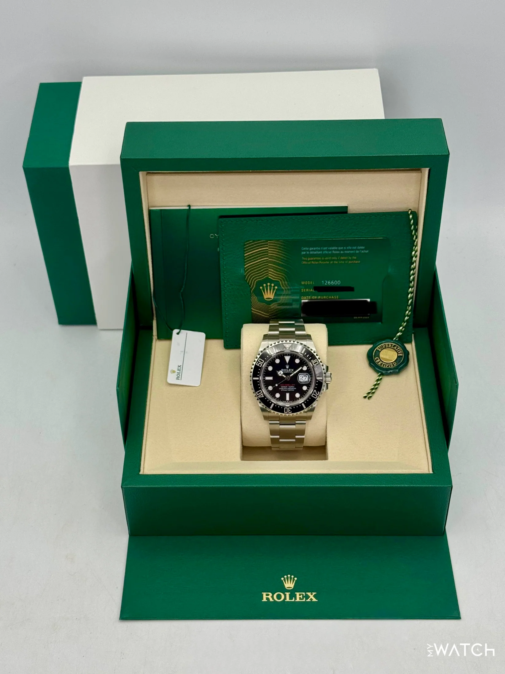 2025 Rolex Sea-Dweller 43mm 126600 Black Dial - Image 9