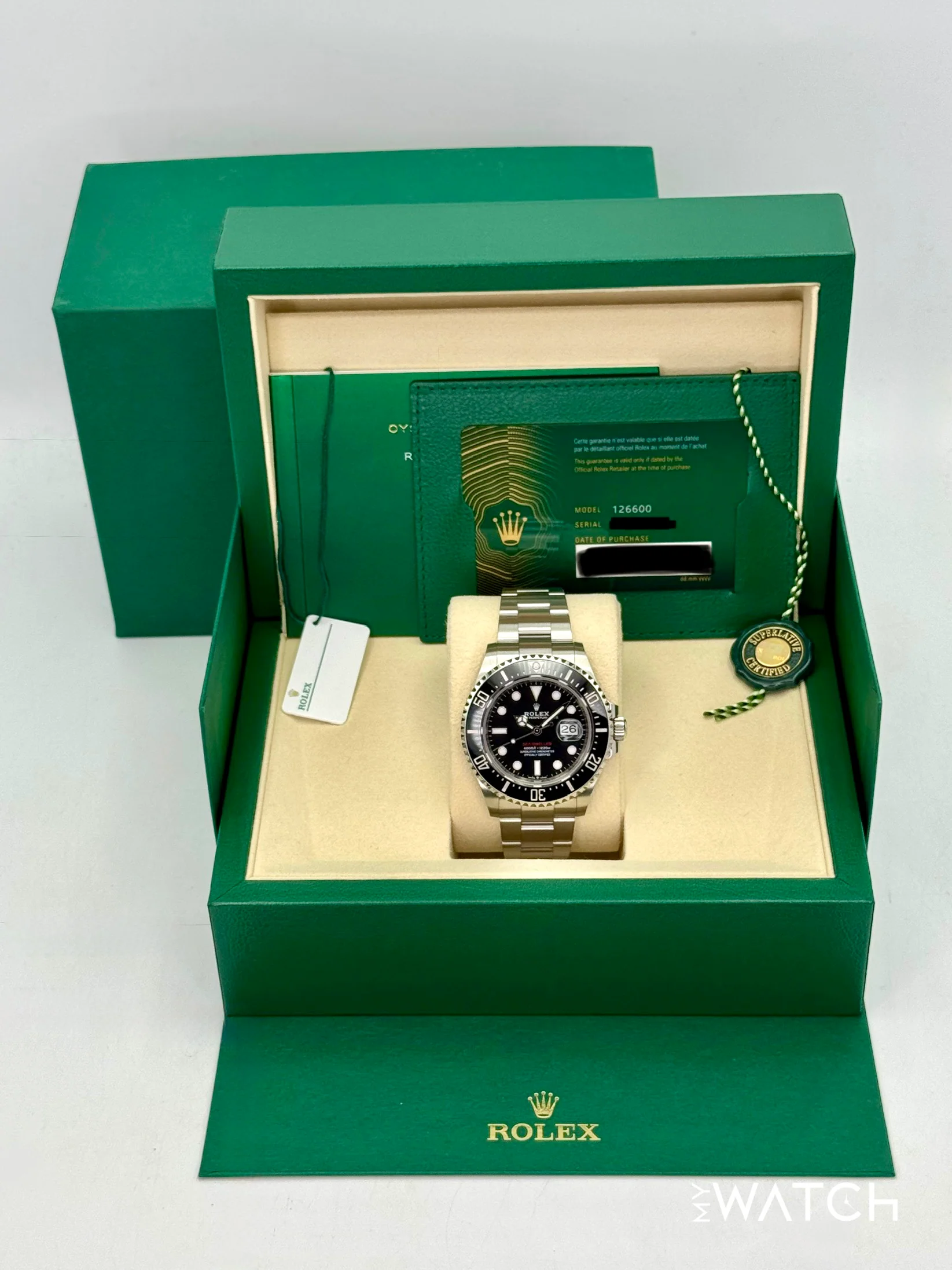 2025 Rolex Sea-Dweller 43mm 126600 Black Dial - Image 9