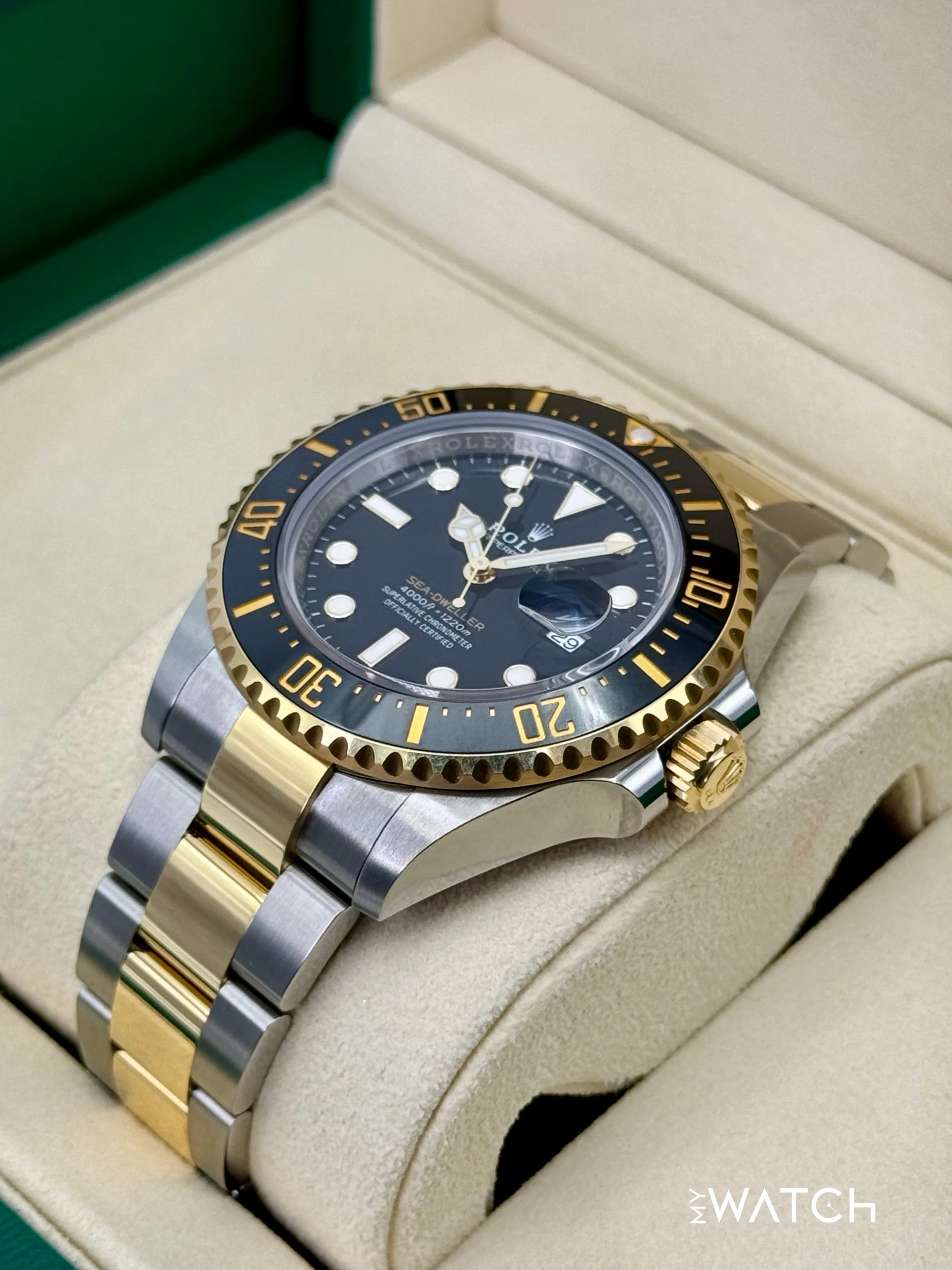 2025 Rolex Sea-Dweller 43mm 126603 Two-Tone Black Dial - Image 5
