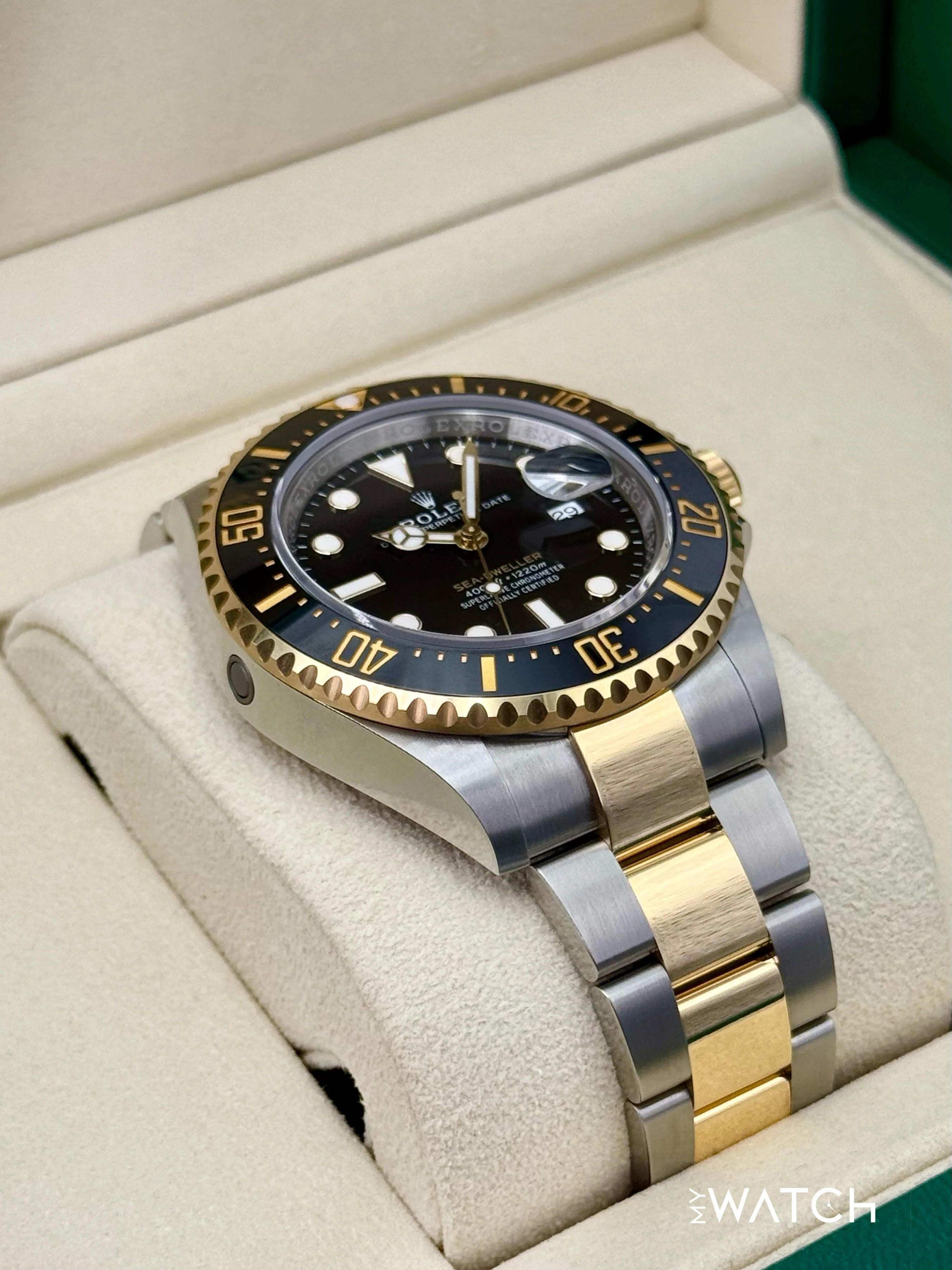 2025 Rolex Sea-Dweller 43mm 126603 Two-Tone Black Dial - Image 6
