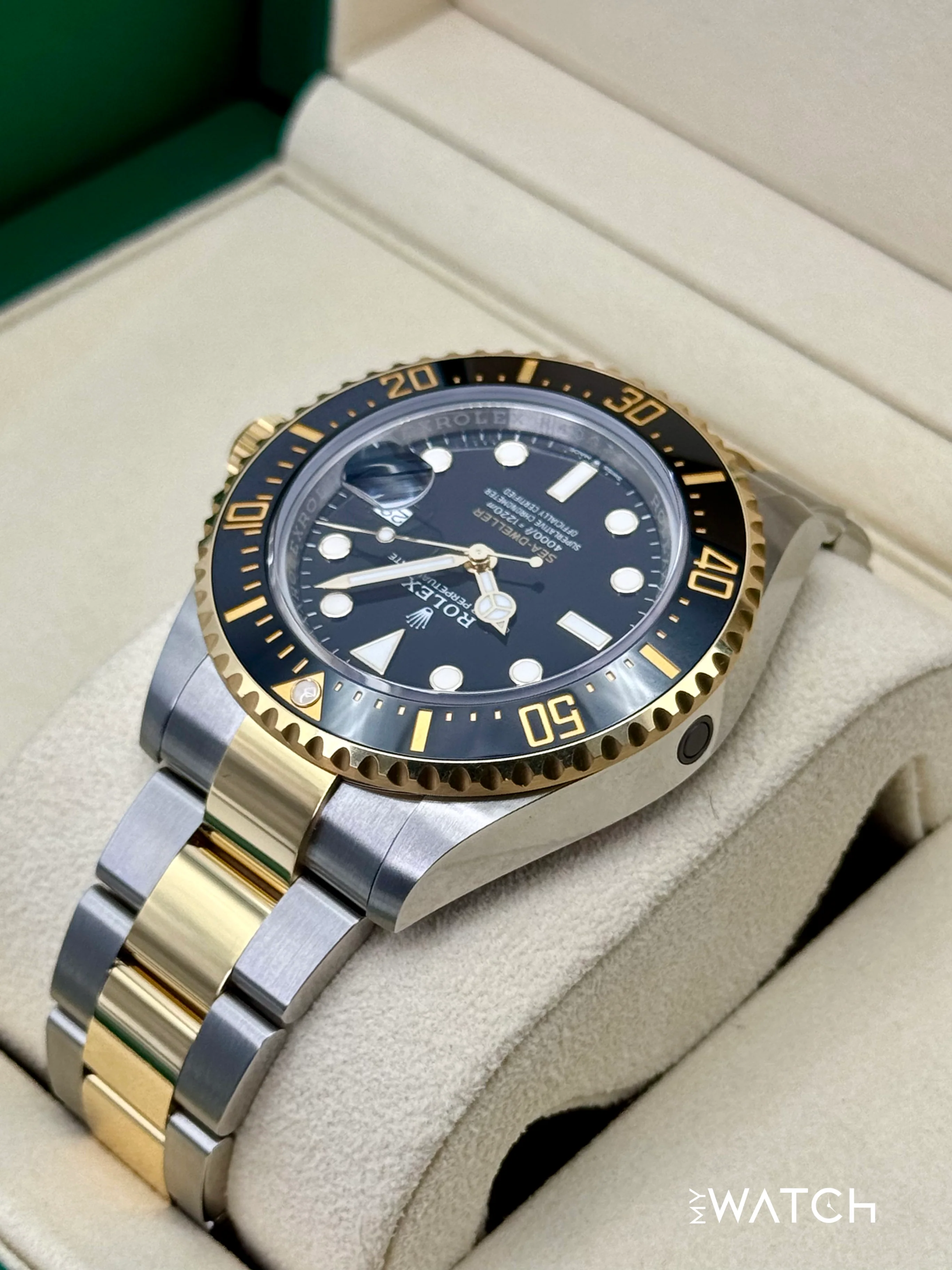 2025 Rolex Sea-Dweller 43mm 126603 Two-Tone Black Dial - Image 7