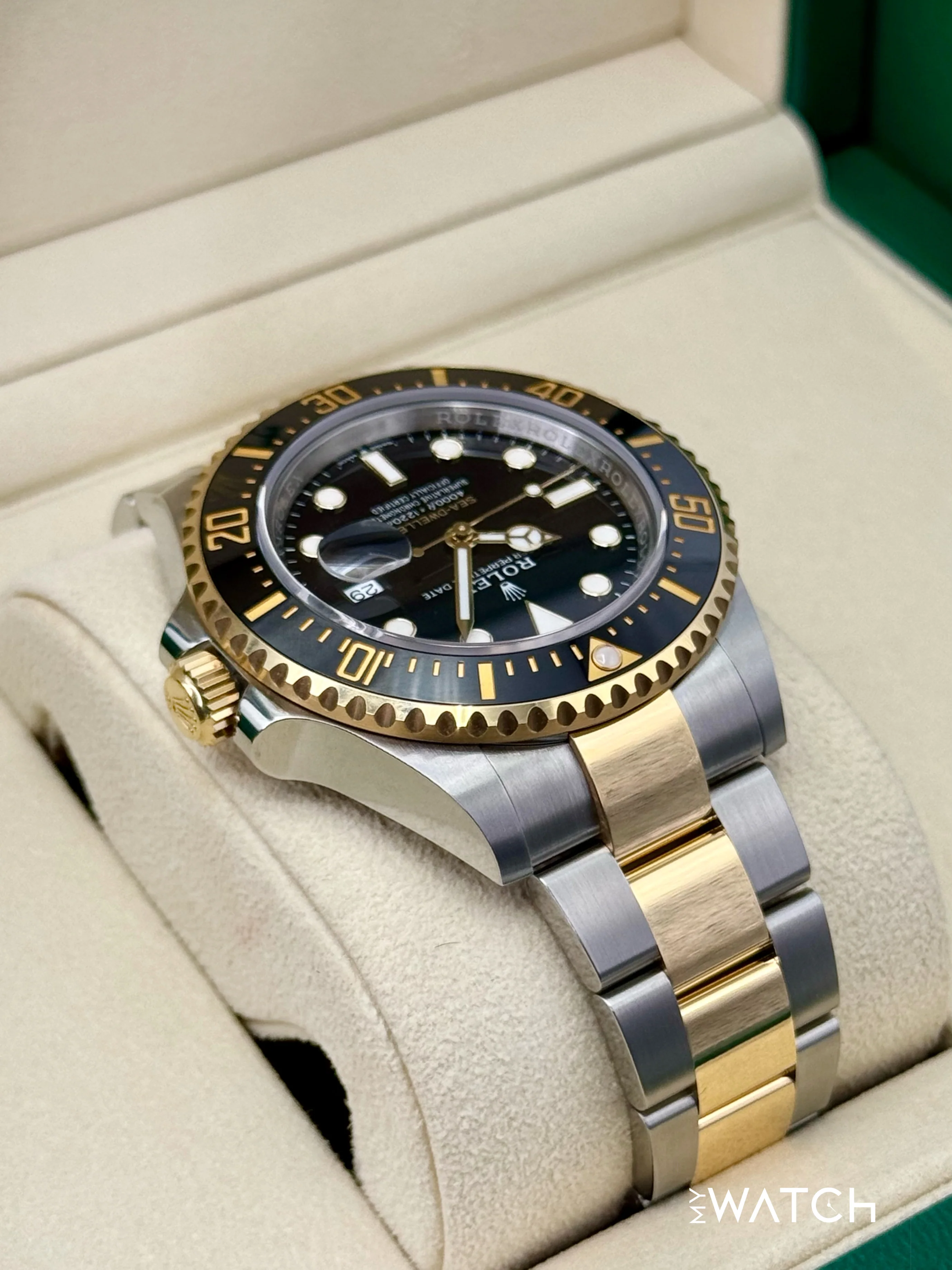 2025 Rolex Sea-Dweller 43mm 126603 Two-Tone Black Dial - Image 8