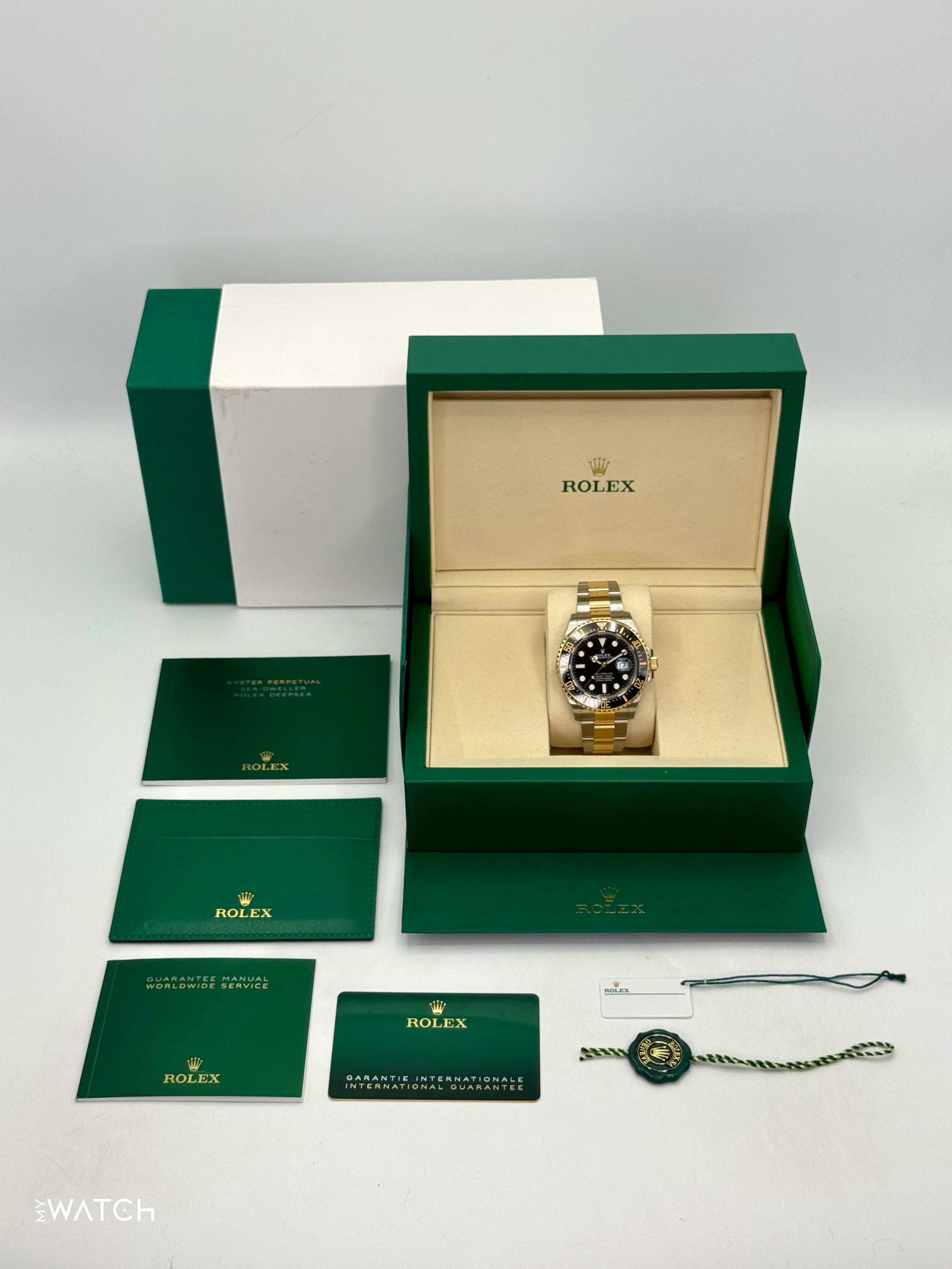 2025 Rolex Sea-Dweller 43mm 126603 Two-Tone Black Dial - Image 10