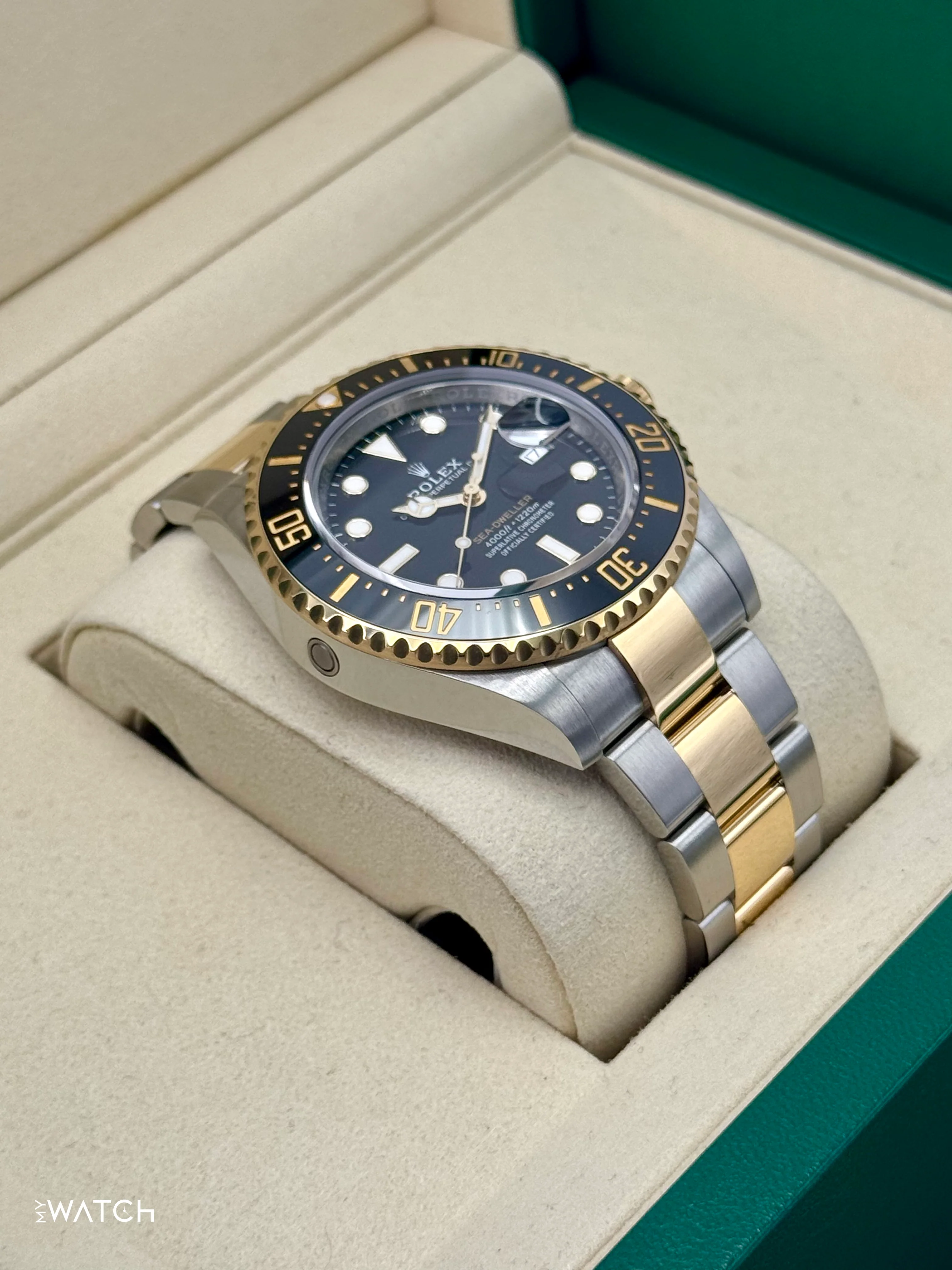 2025 Rolex Sea-Dweller 43mm 126603 Two-Tone Black Dial - Image 5