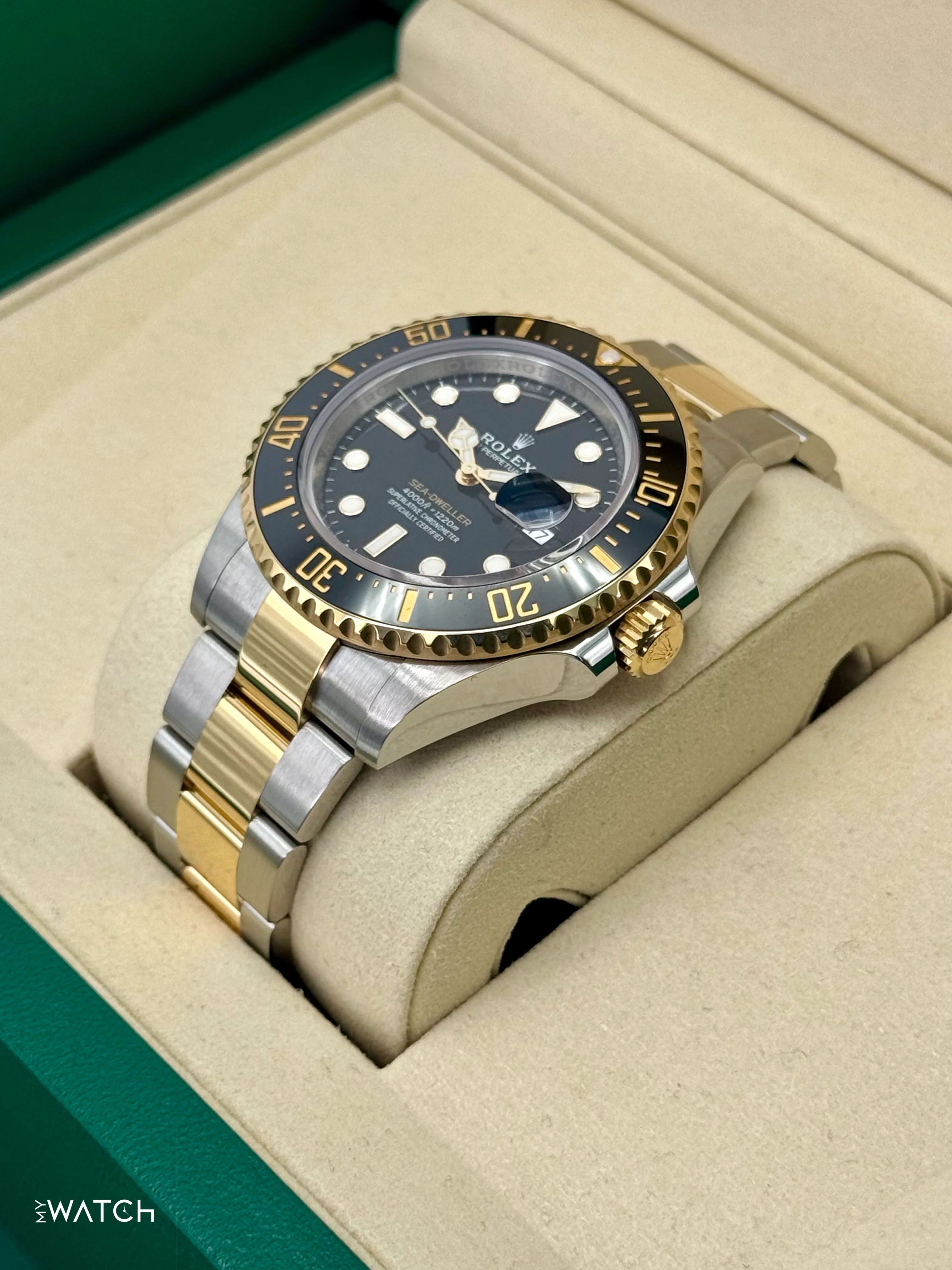 2025 Rolex Sea-Dweller 43mm 126603 Two-Tone Black Dial - Image 6