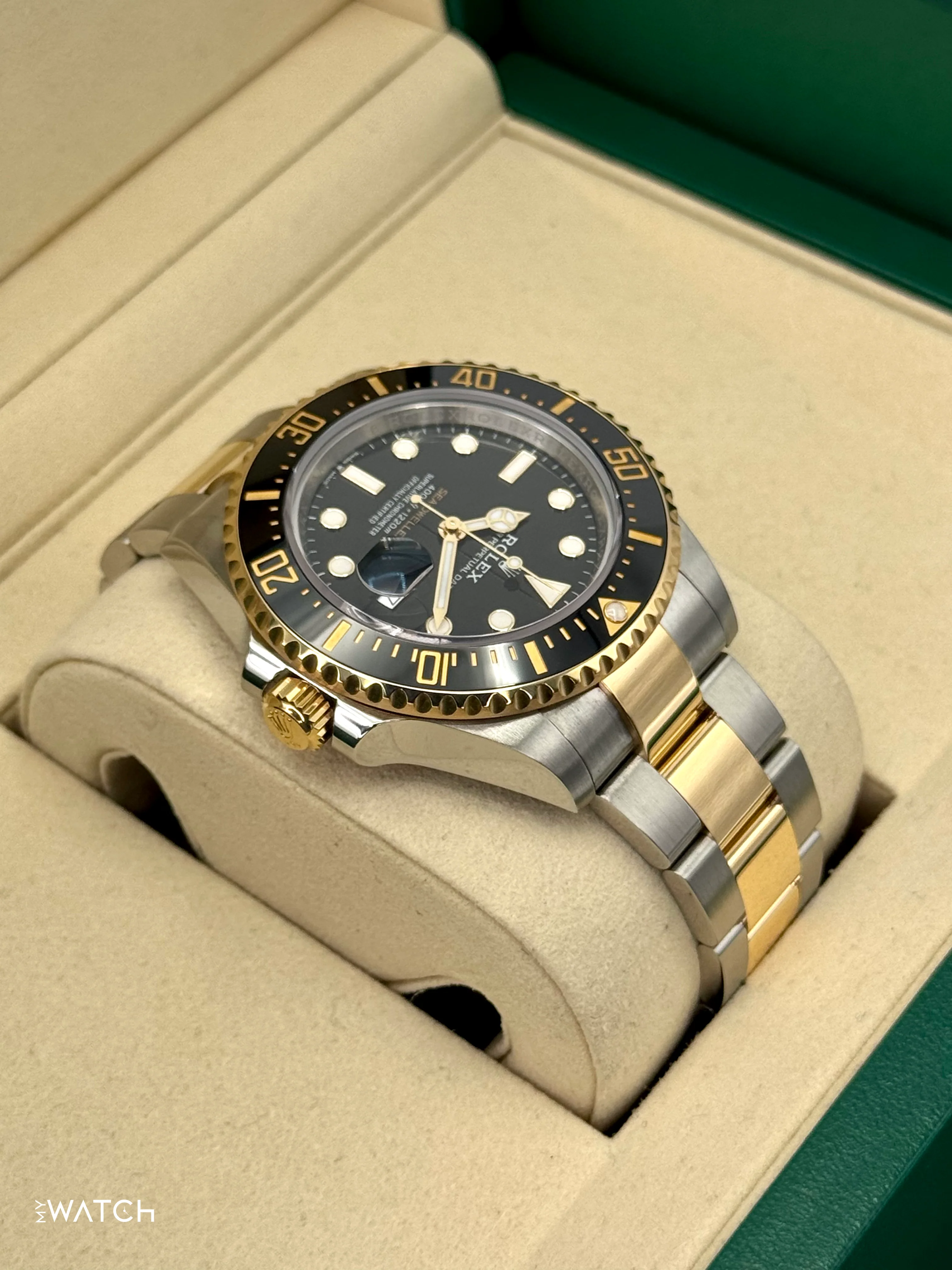 2025 Rolex Sea-Dweller 43mm 126603 Two-Tone Black Dial - Image 8