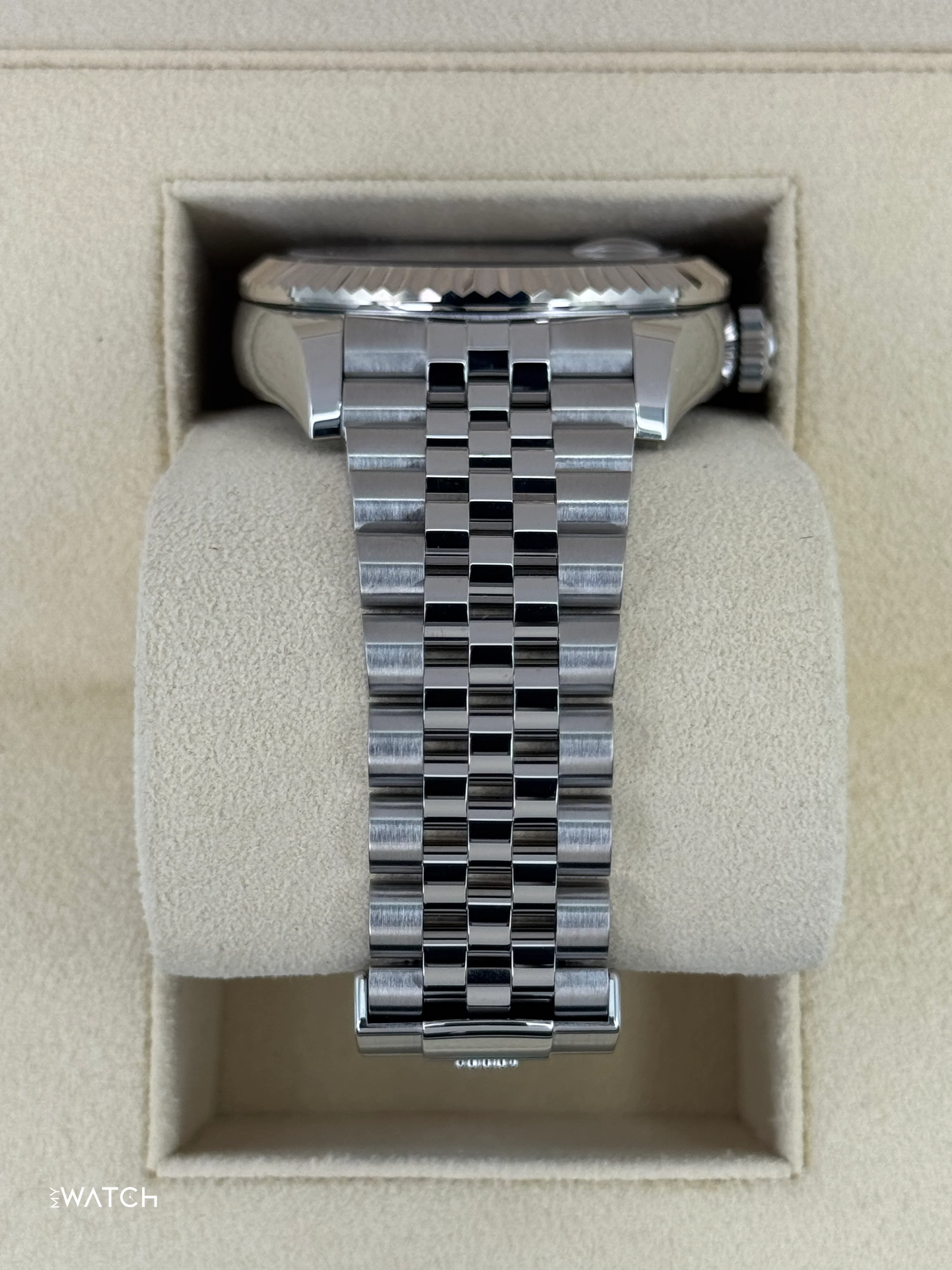2025 Rolex Sky-Dweller 42mm 336934 Stainless Steel Jubilee White Dial - Image 3