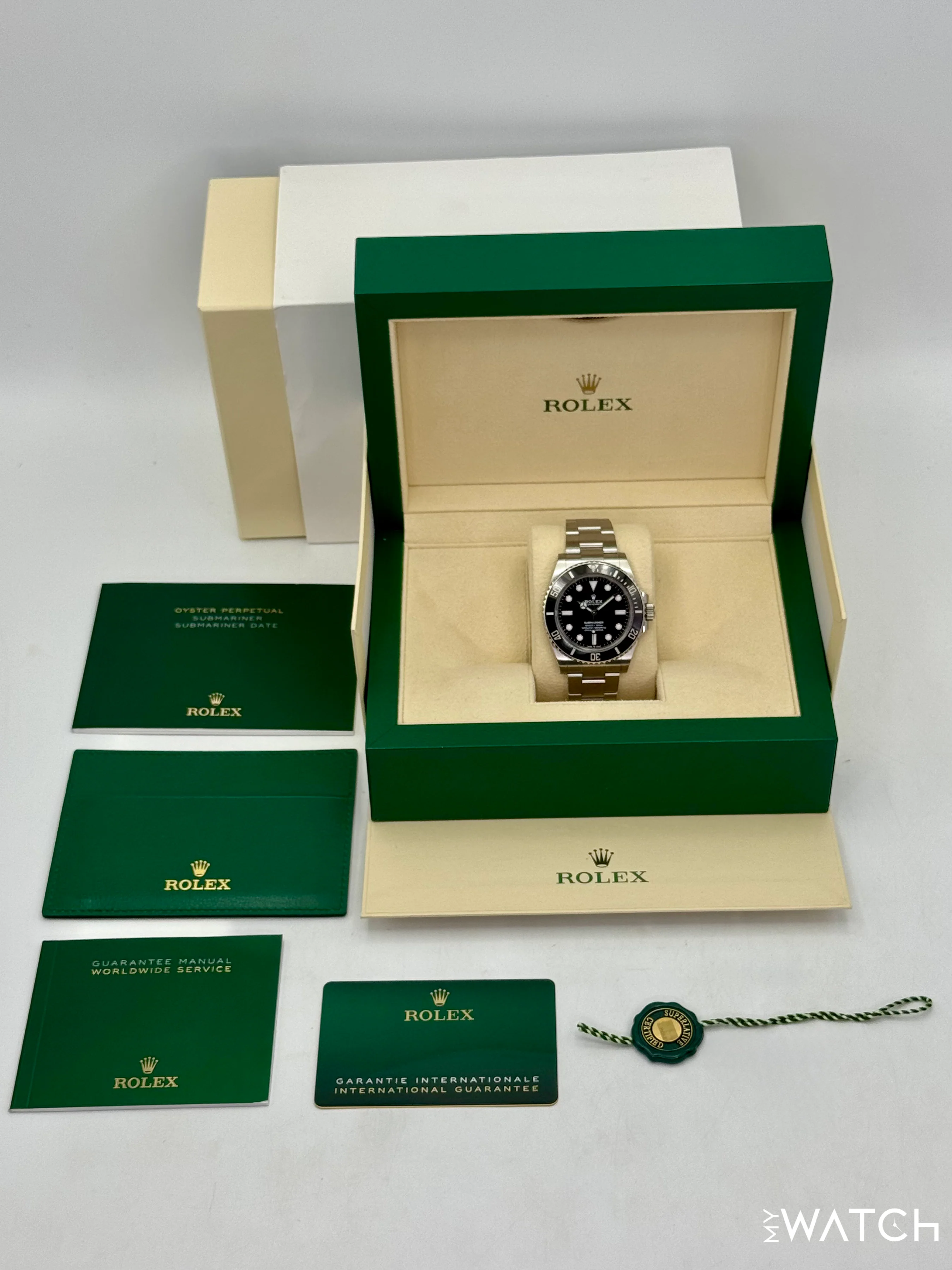 2025 Rolex Submariner 41mm 124060 Stainless Steel Black Dial - Image 10